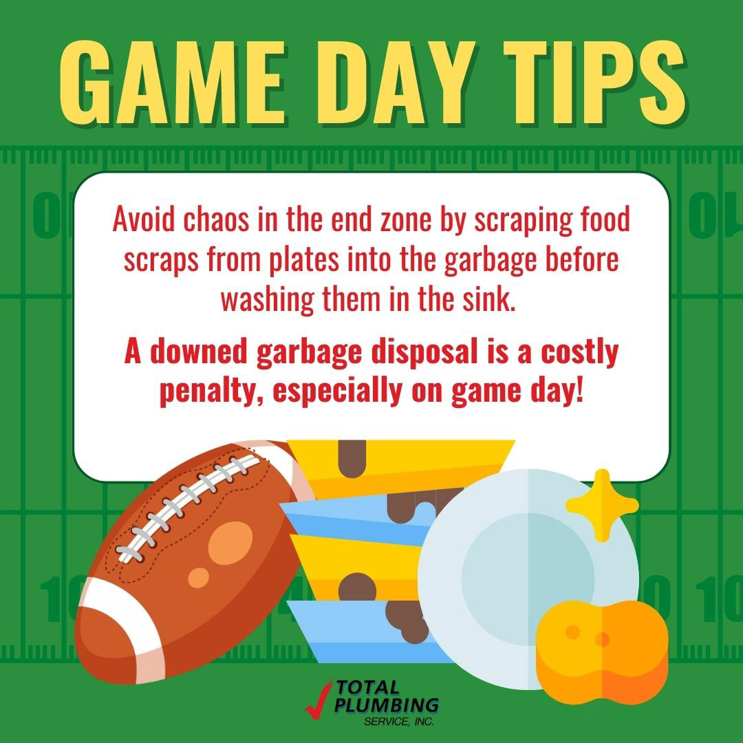 Total Plumbing; Super Bowl infographic (2023)