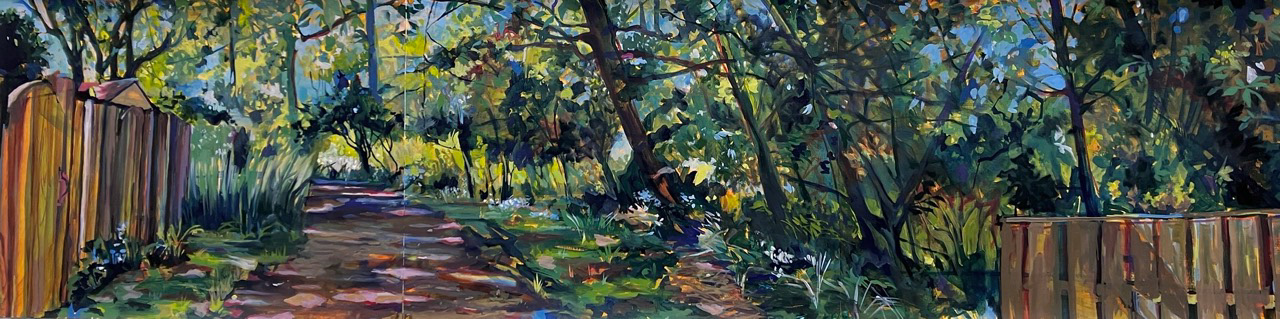 acrylic, gouache, watercolor, & oil on canvas paper
