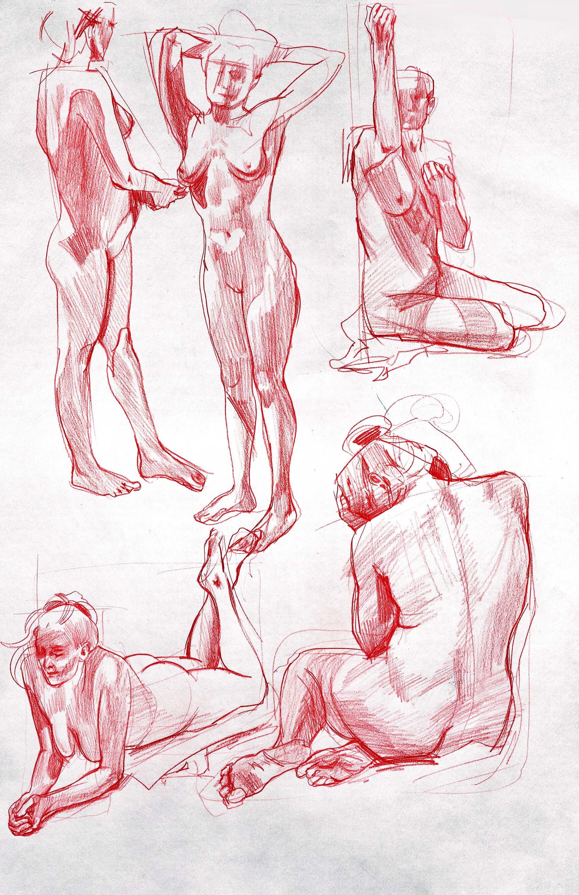 5/e, red pencil