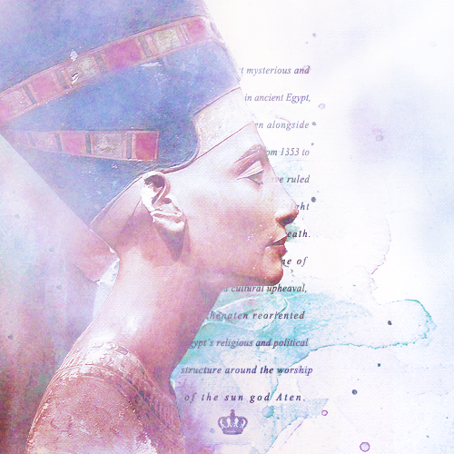 Nefertiti History Challenge ┃ Adobe Photoshop ┃ 2013