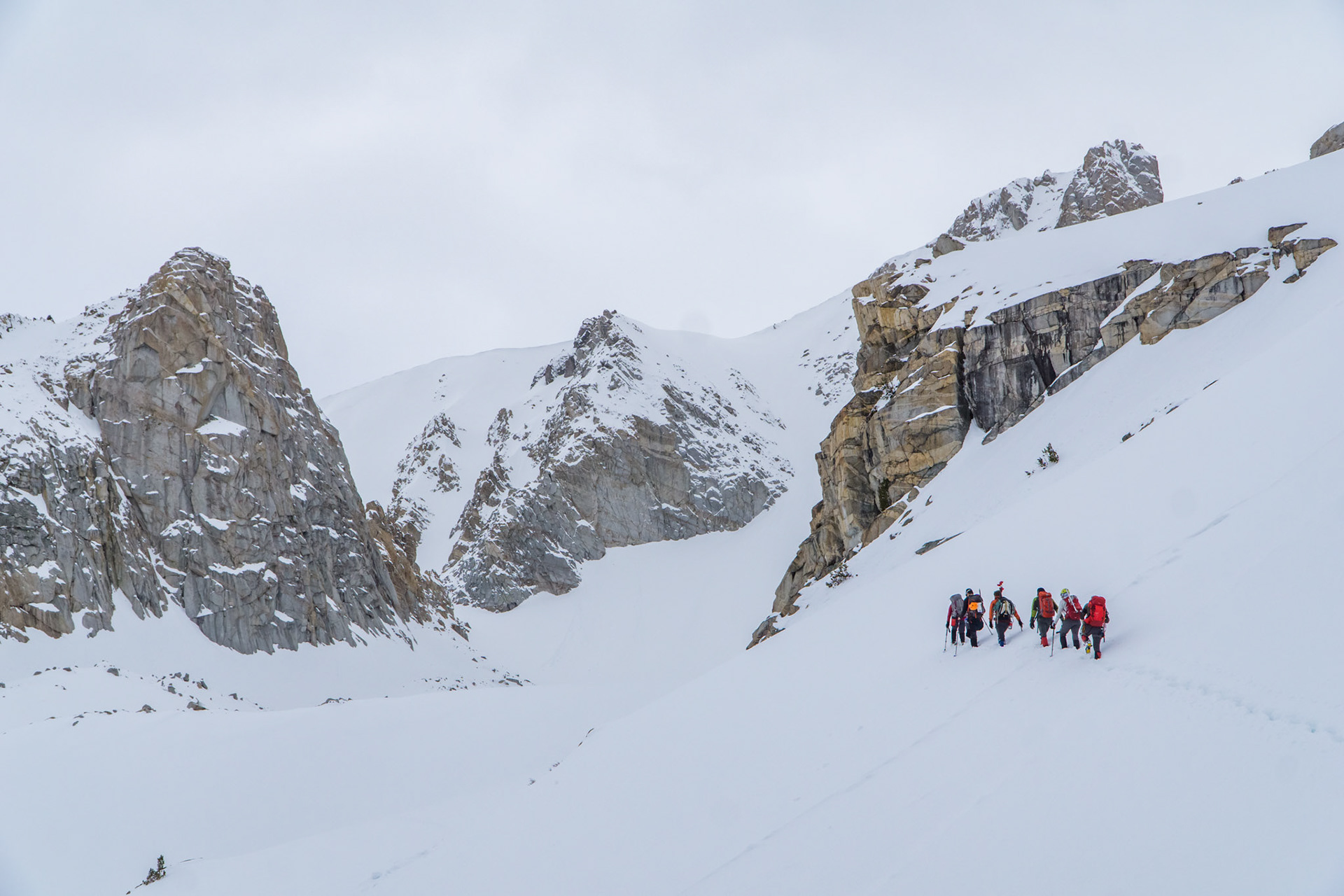 Team failing on Matterhorn Peak