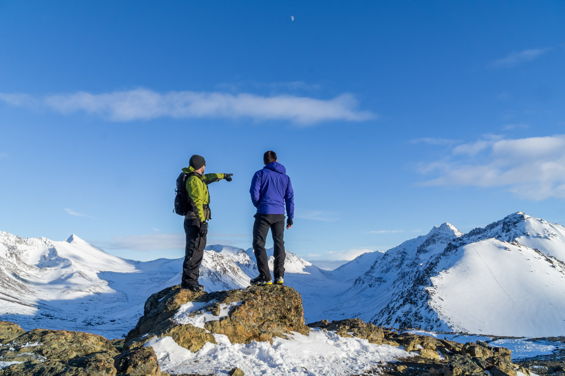 Flattop with my brother, Alaska