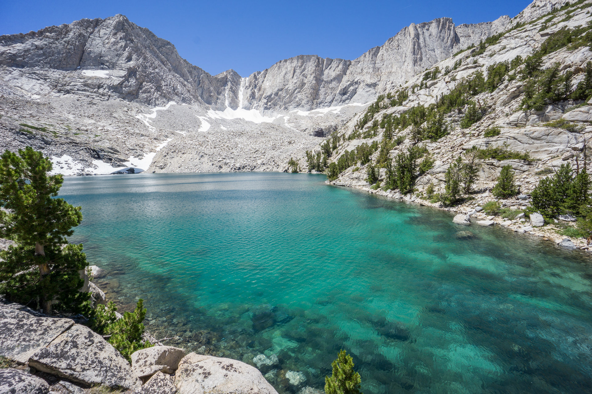 Near Four Gables, above Bishop