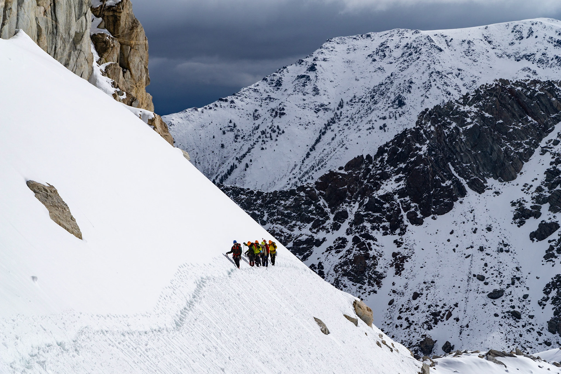 Team failing on Matterhorn Peak