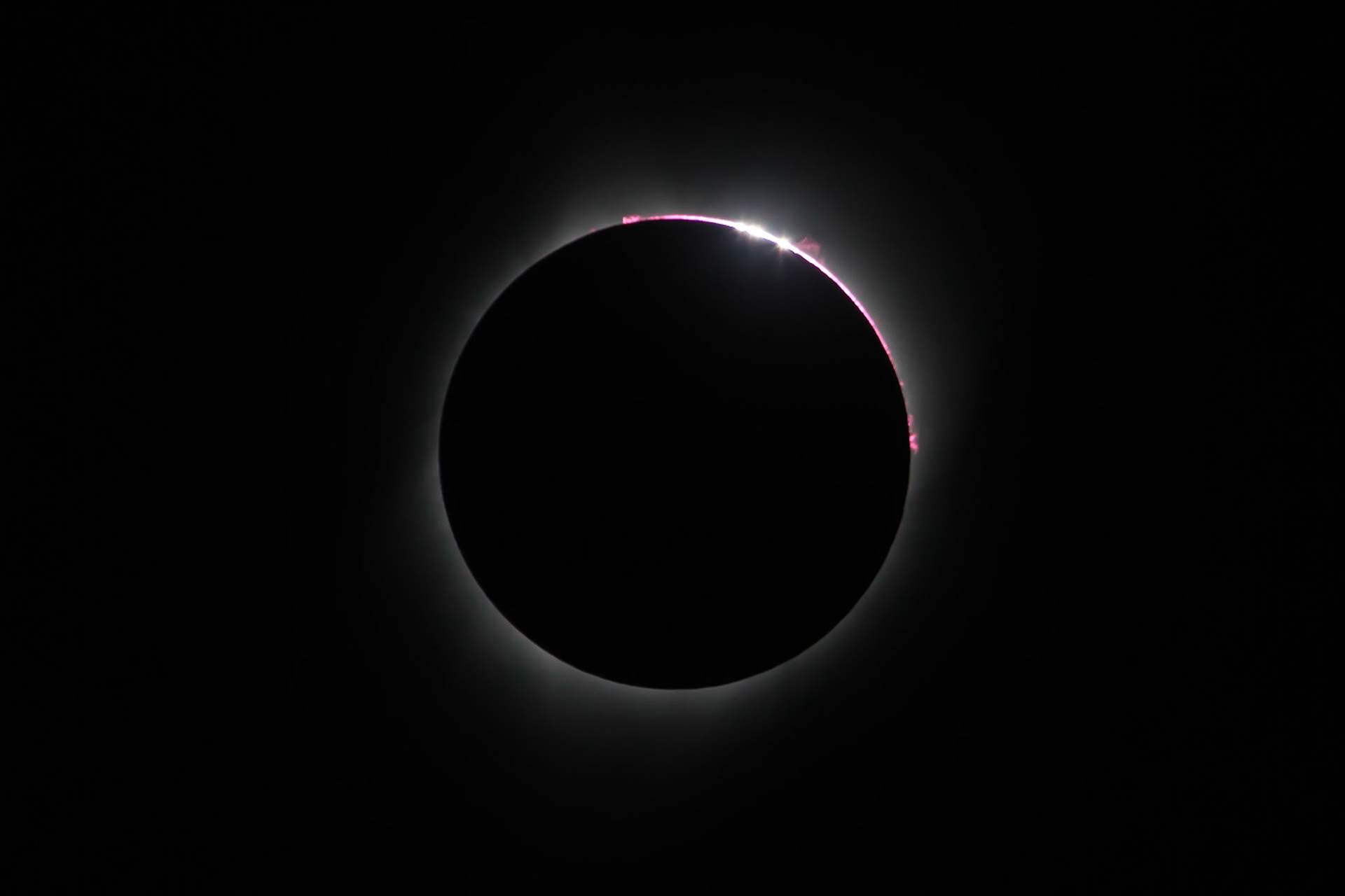 Eclipse from Wyoming, 2017
