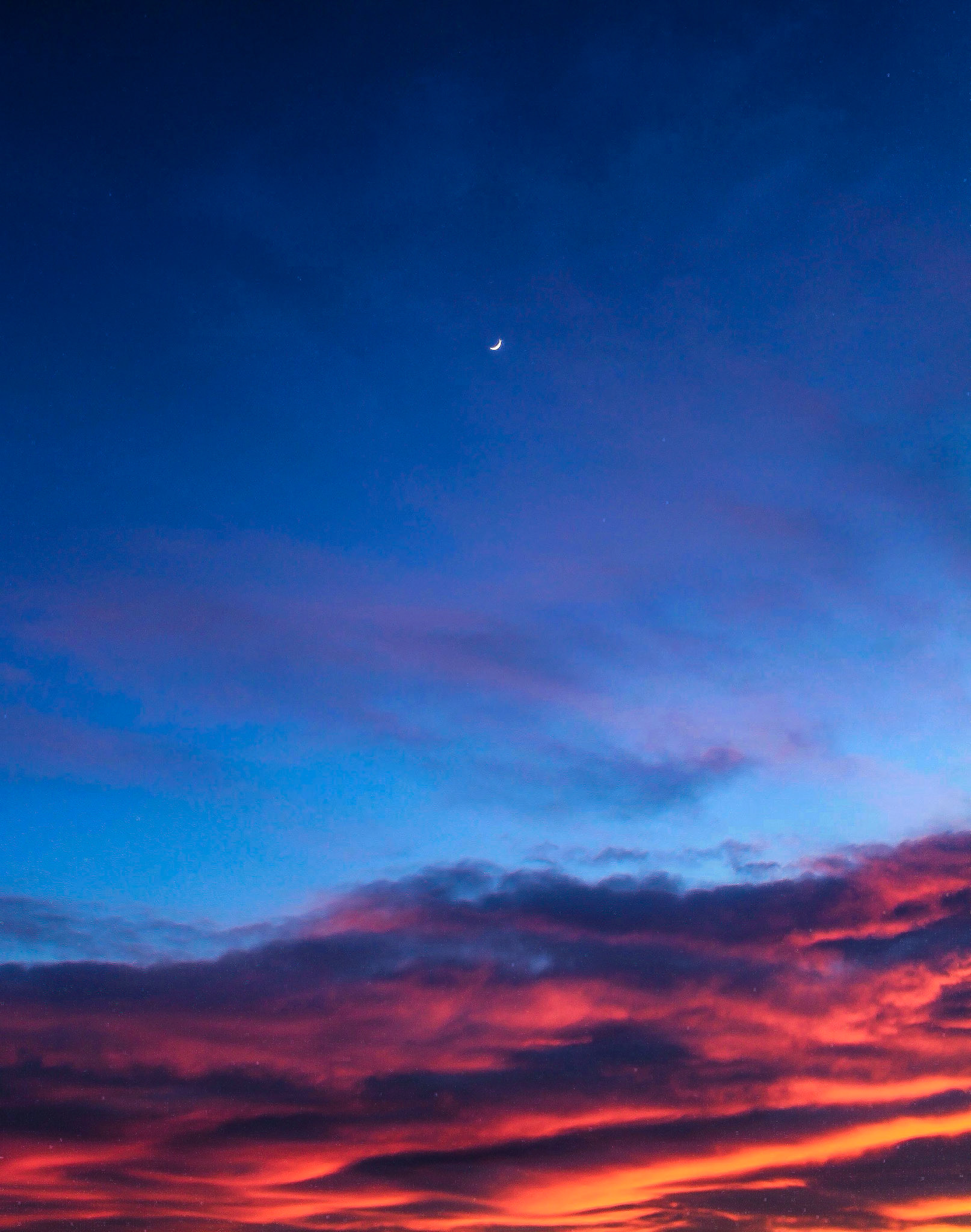 Crescent moon