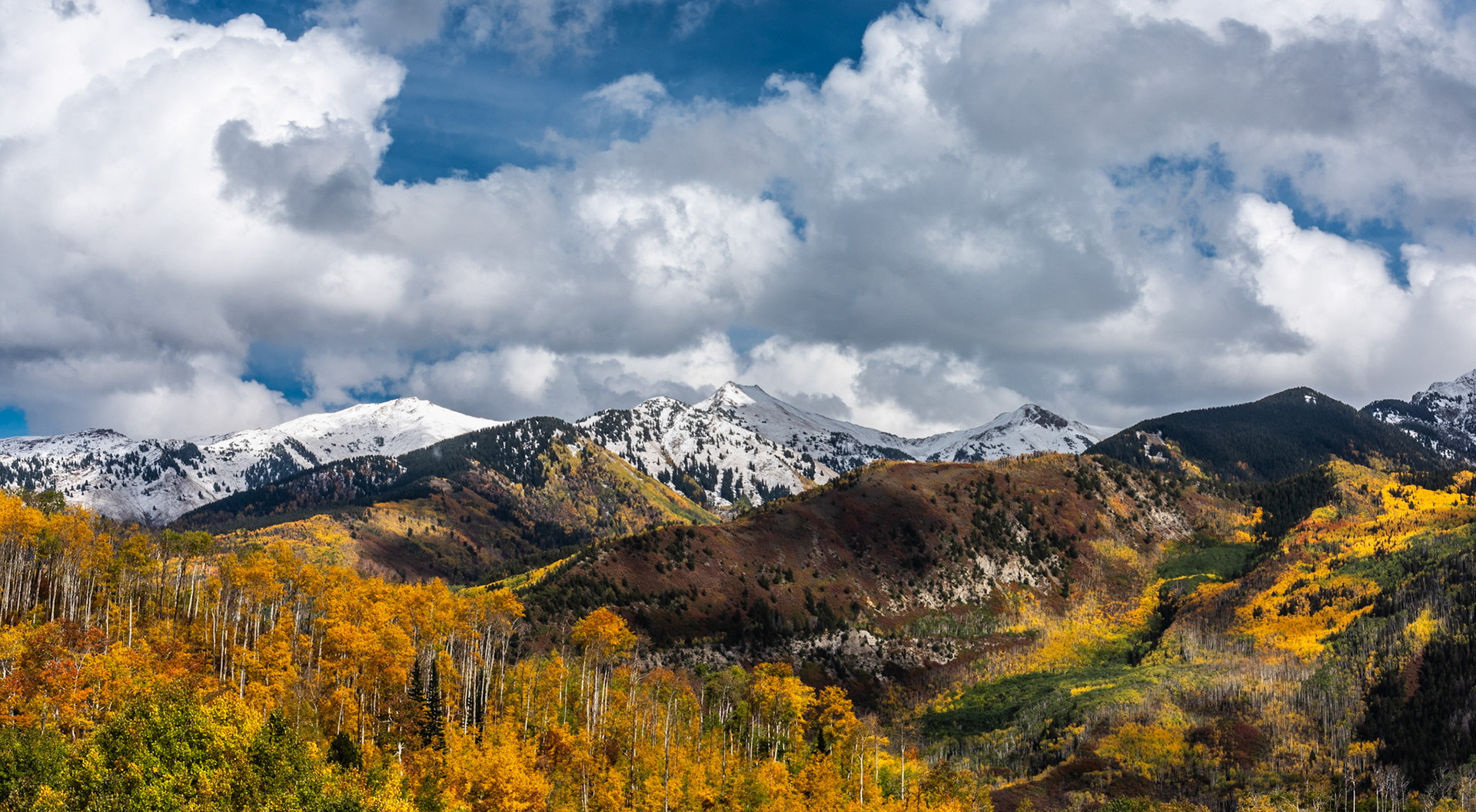 Personally, it will be hard to top this one.  Snowcapped peaks with vibrant color accentuated by a clearing storm.  Nailed this one.  From a roadside pull-off no less.