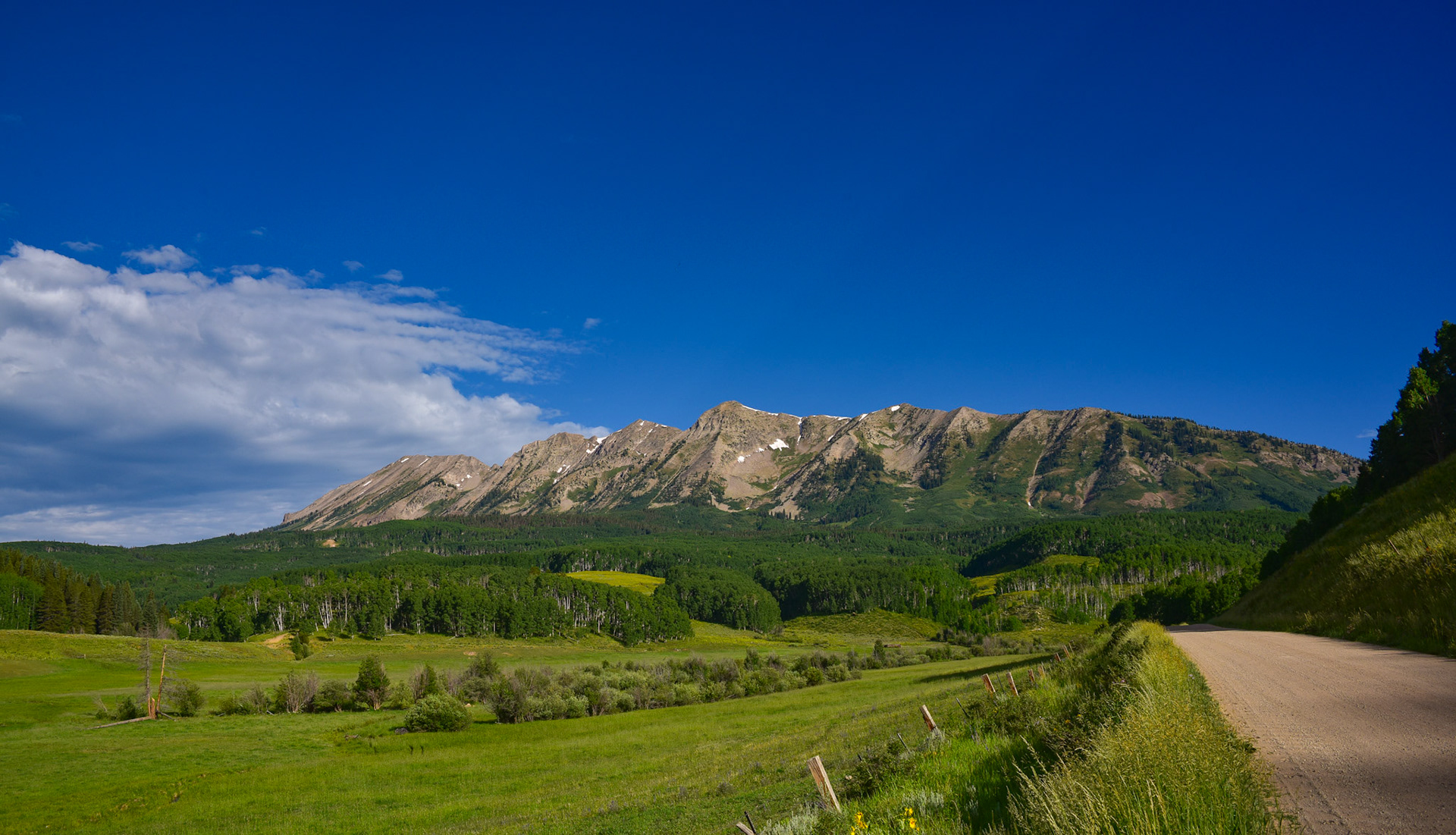 East Beckwith.  I love this one just as much as any Fall photo I've taken here.  The Aspen groves are impressive.  @kpphotogalleries.com