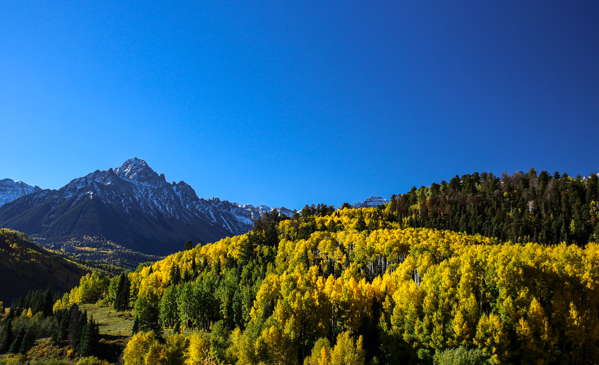 Mount Sneffels standing tall