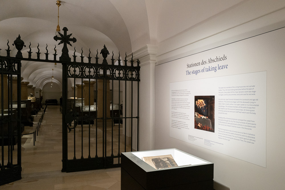 Hohenzollerngruft Stationen des Abschieds