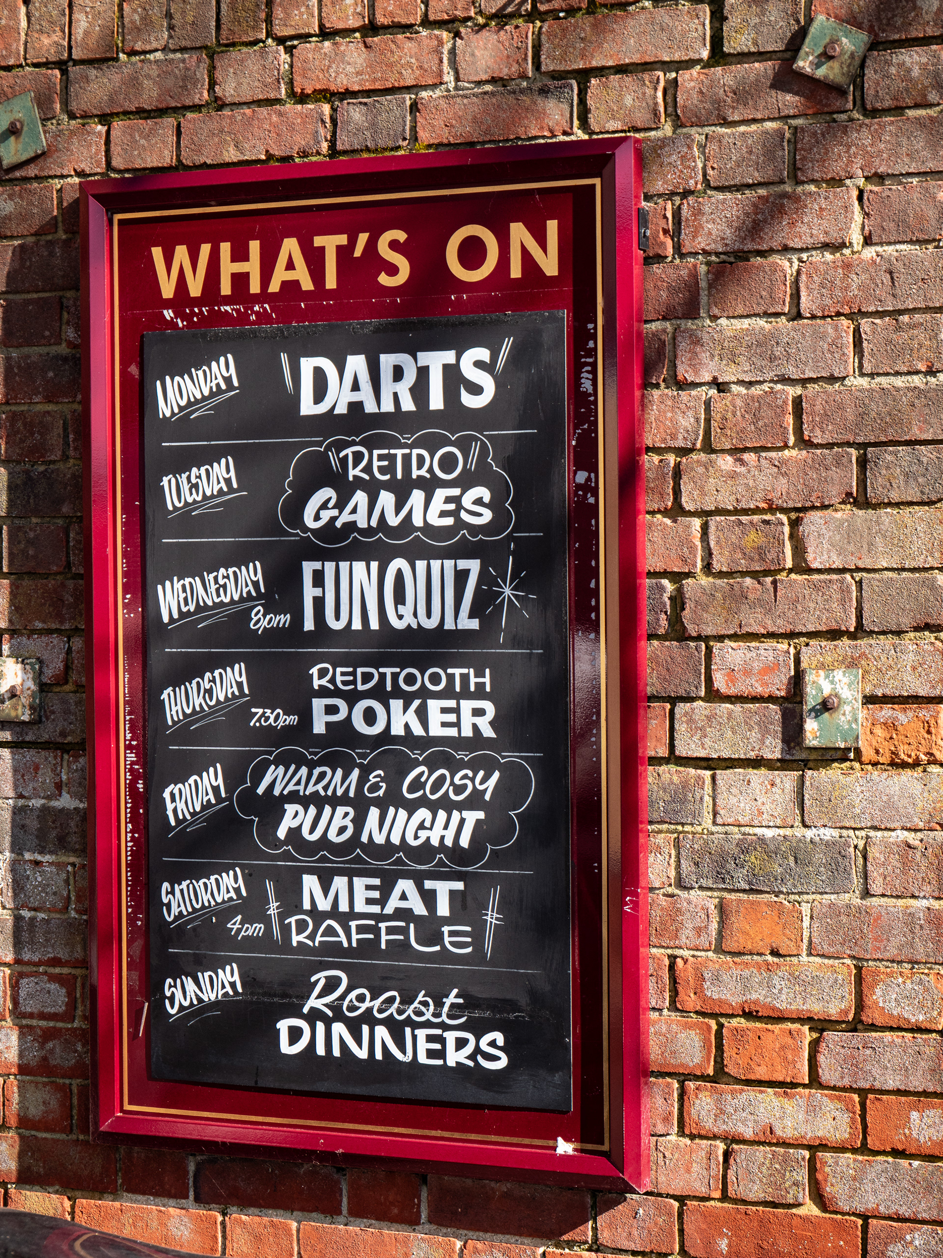 Whats On at the pub, Havant