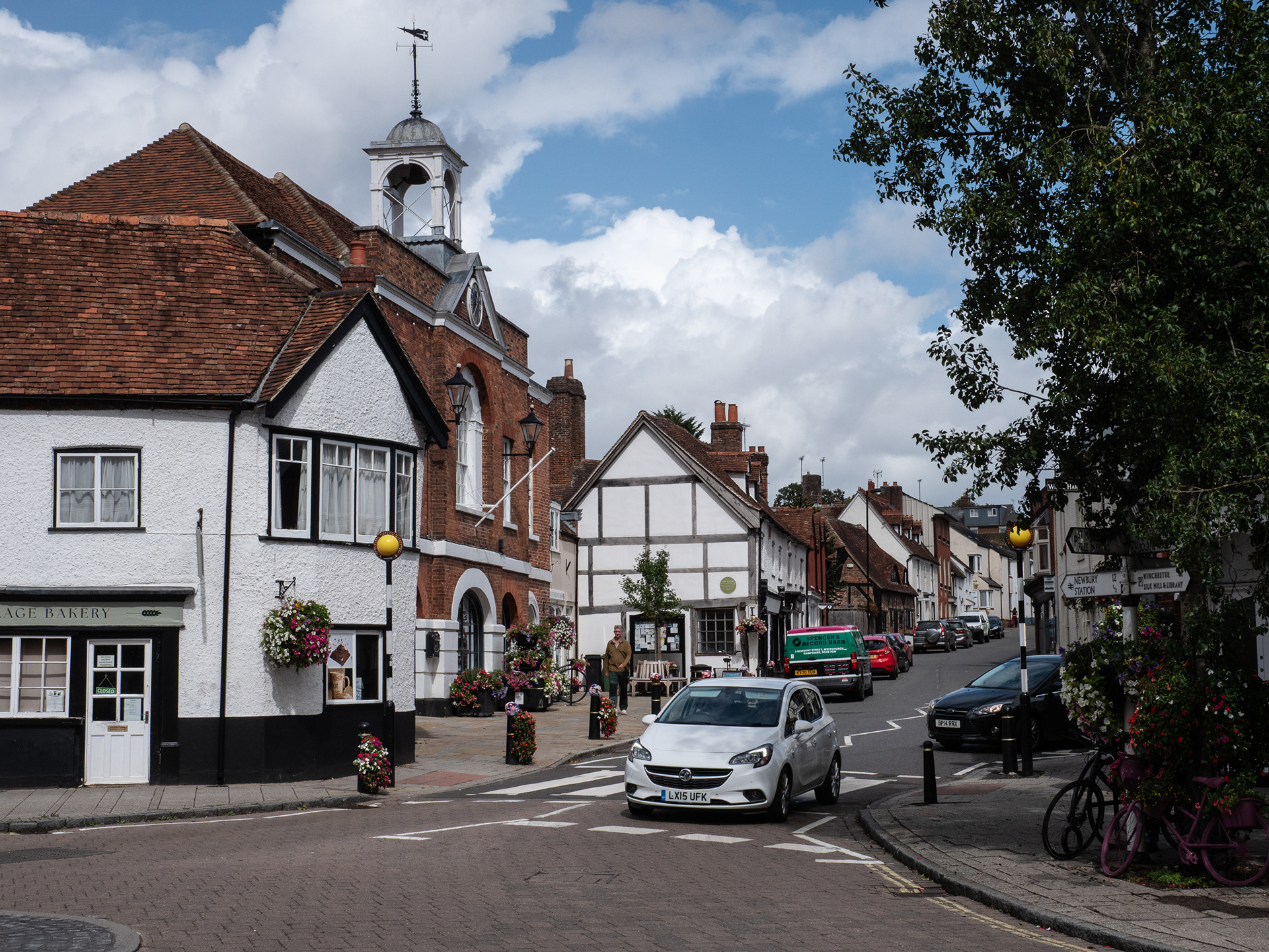 View from Whitchurch Roundabout