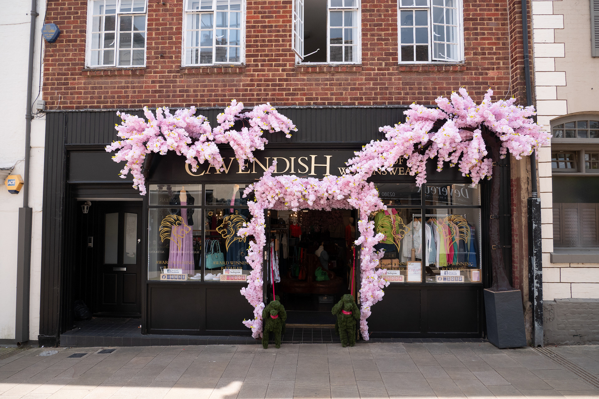 Clothes shop in Romsey