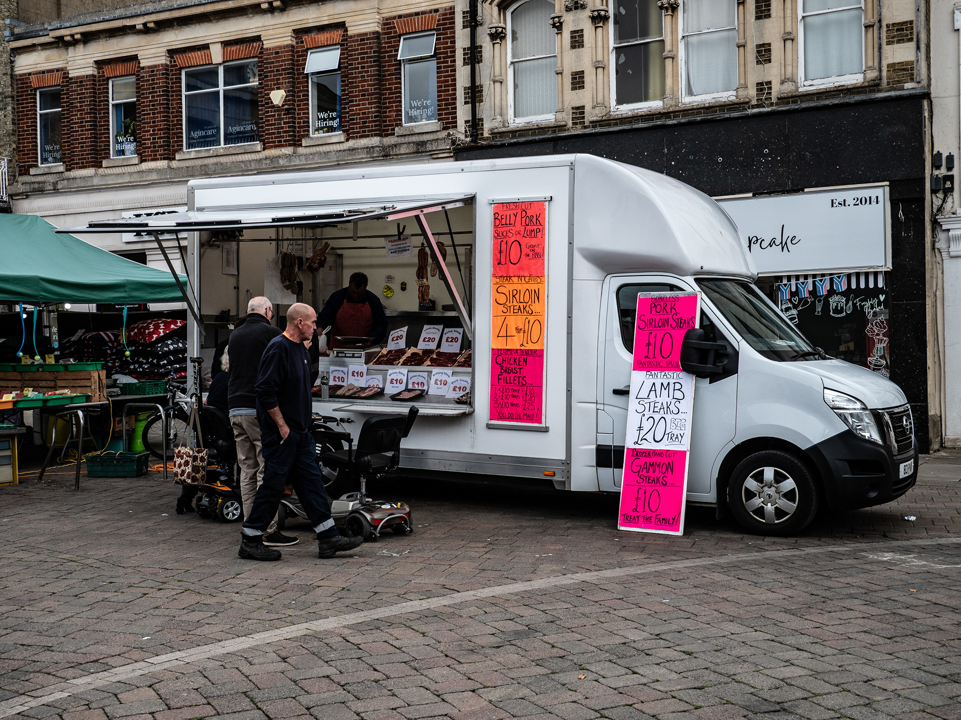 Butchers Van, Andover Market Day
