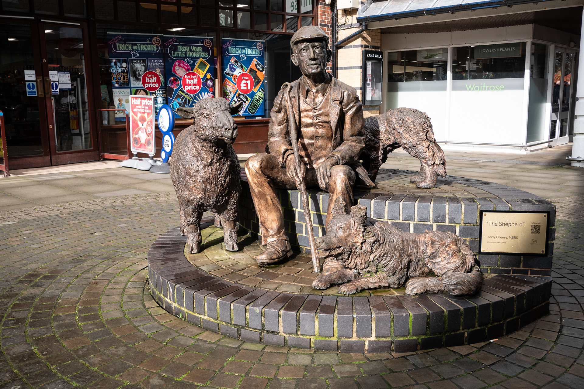 The Shepher Statue, Petersfield