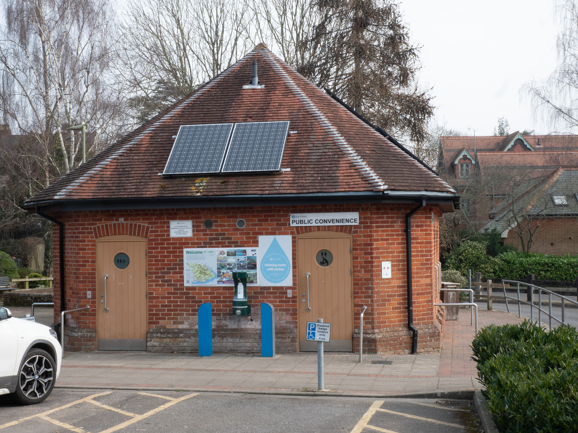 Toilets in the Main Car Park at Lyndhurst