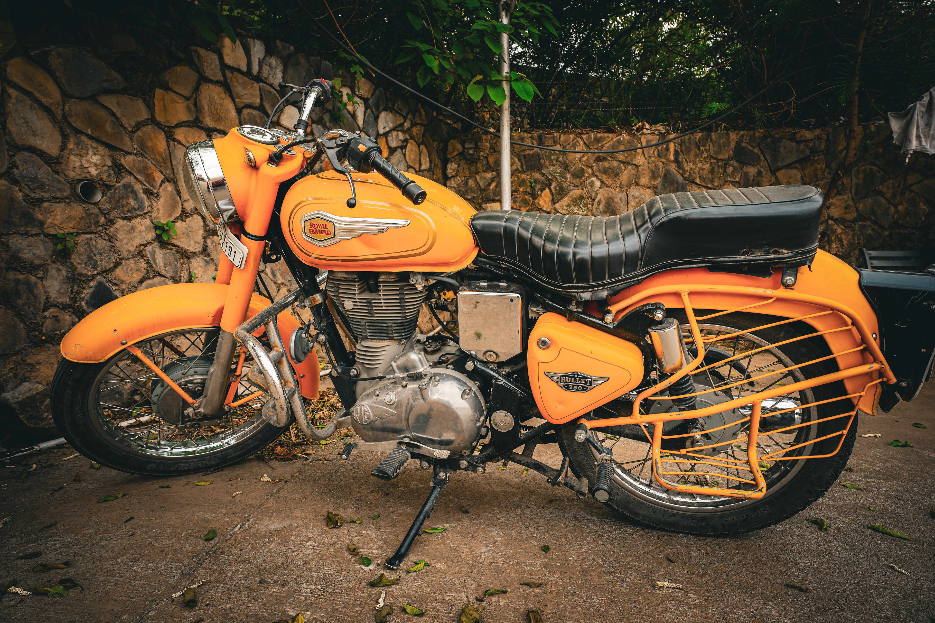 Iconic Ryal Enfield Bike in India