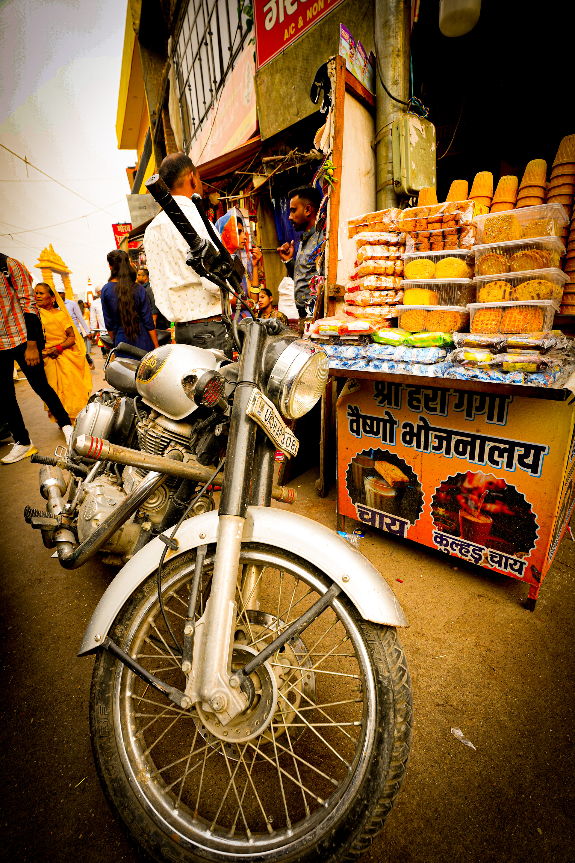 Iconic Ryal Enfield Bike in India