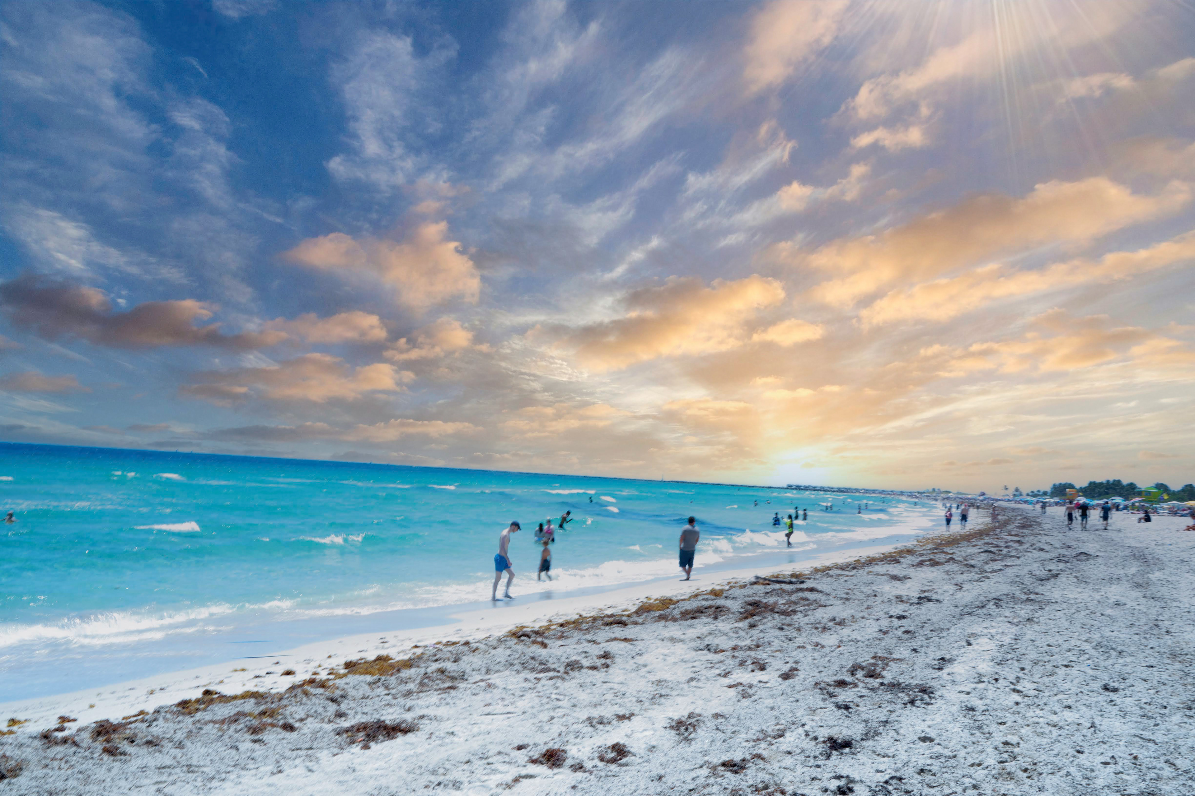Miami Beach Dramatic Skies