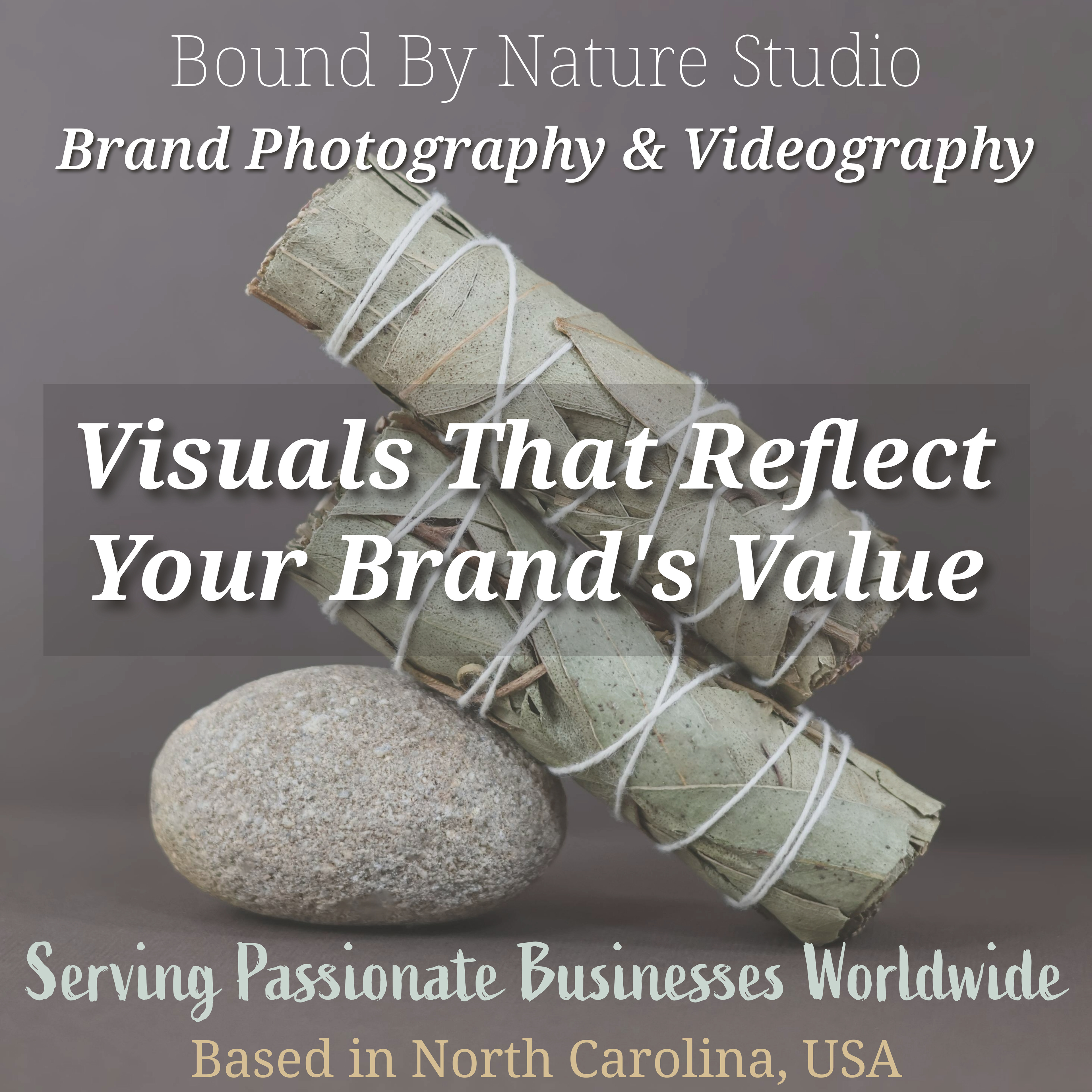 Welcome to Bound By Nature Studio, a product photography studio located in Wilmington, North Carolina. At BBN Studio, product photography goes beyond just snapping pictures. Creative design, artistic insight, and in-depth attention to detail produces content that will bring your brand's aesthetic dreams to life! Serving passionate business owners worldwide! 
