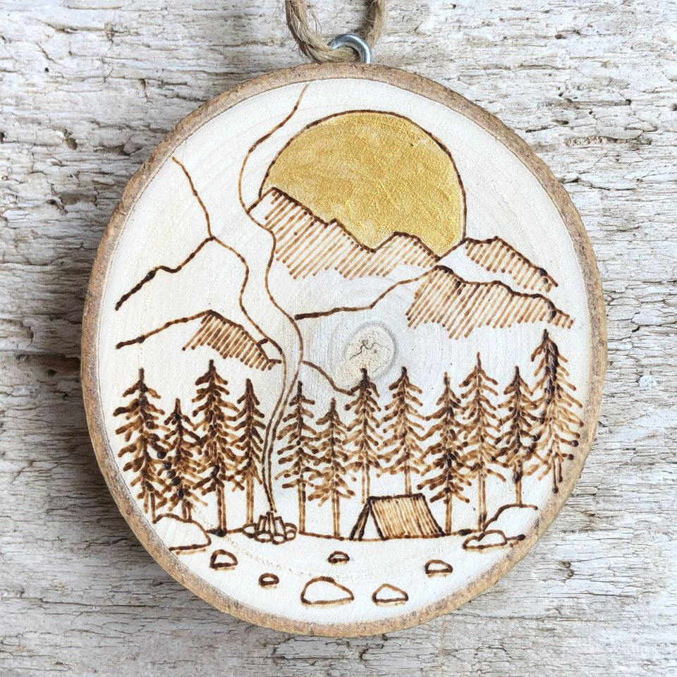 Basecamp with gold