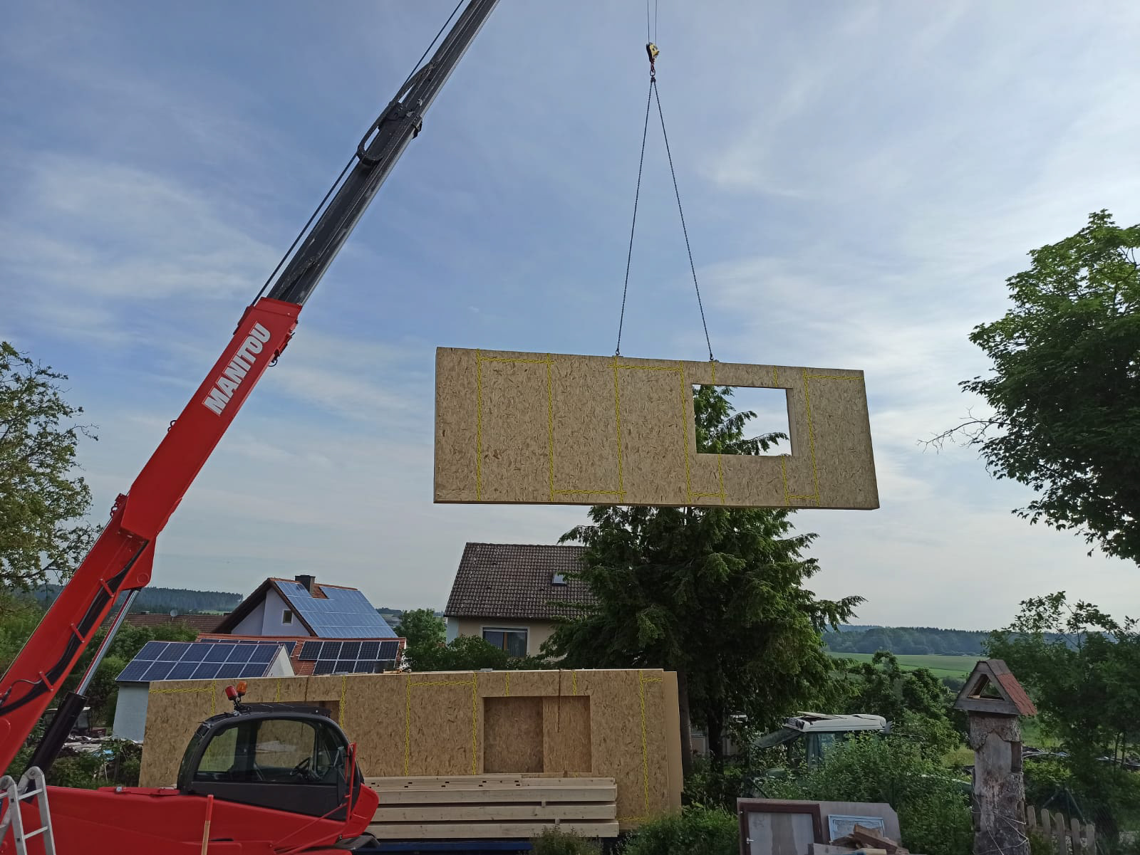 Einsatz Manitou in Westheim am 12.3.2021