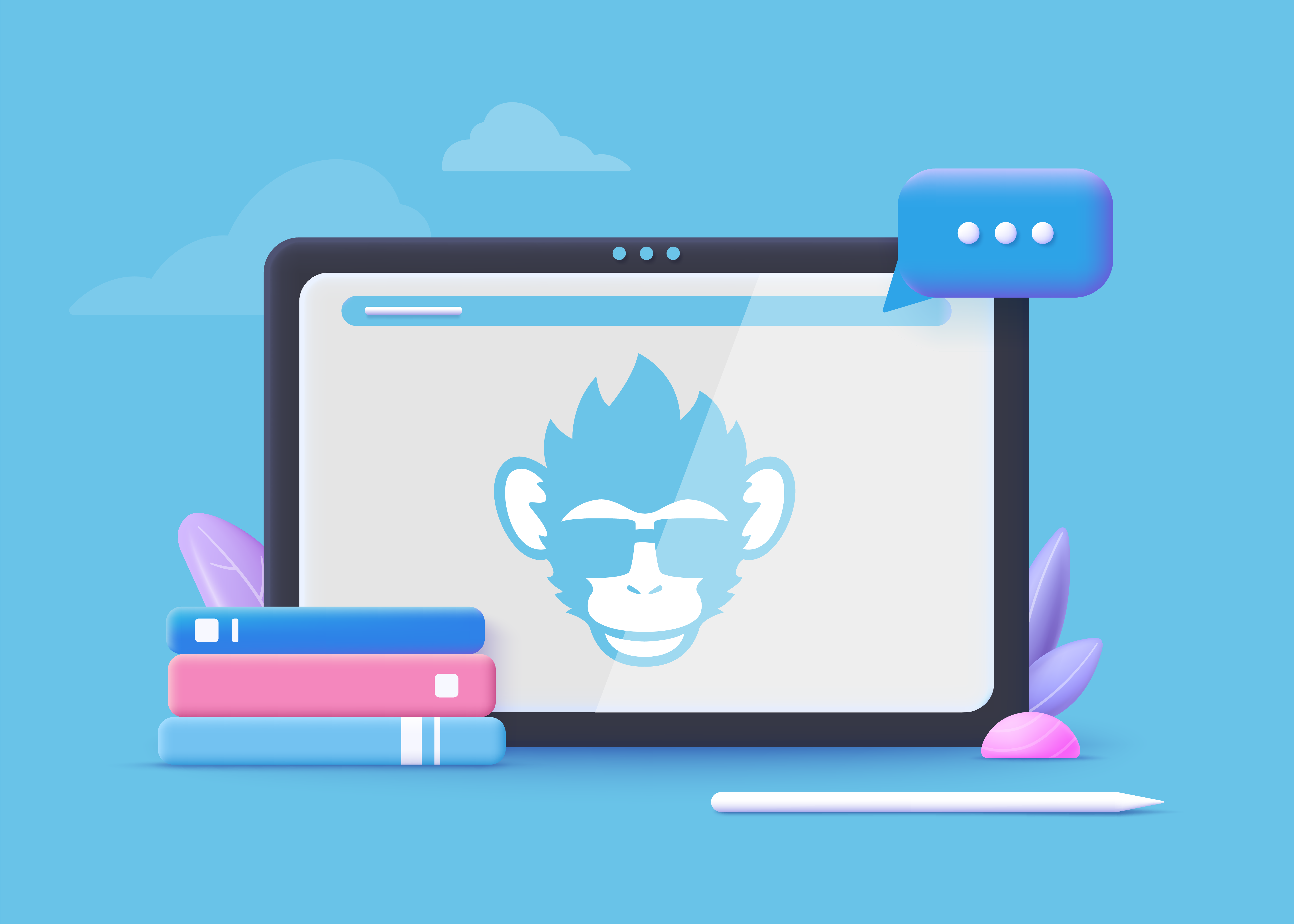 Cheeky Monkey Art : Portfolio Site for David Taylor