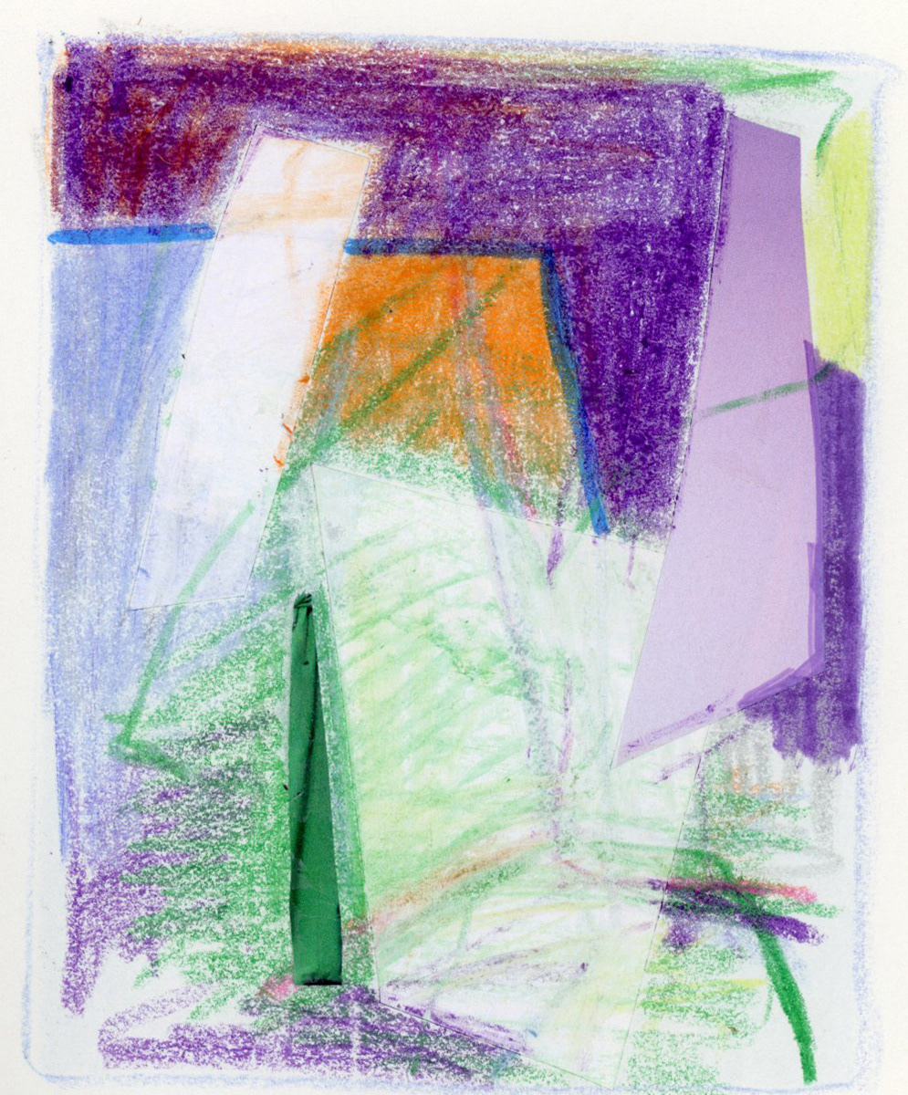 4.5" X 5.5" mixed media