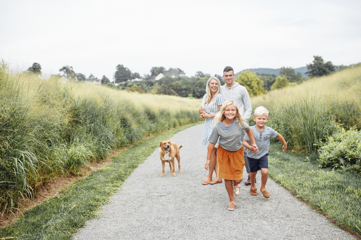 family of four photo nj