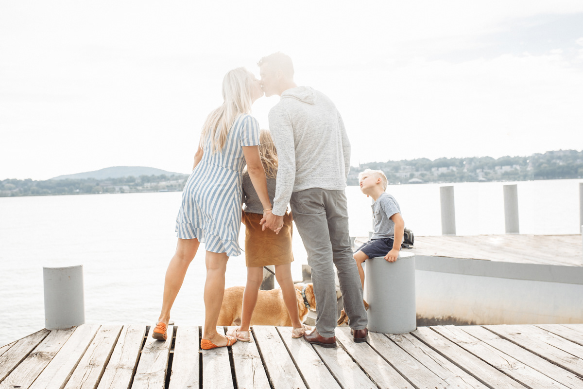 sunset photo family nyc