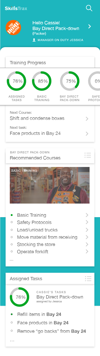 Track your Training Progress