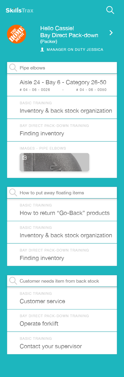 Keyword Search through Website