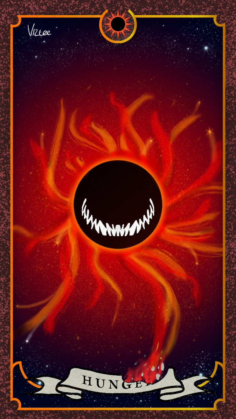 Hadar Tarot Card - High Rollers D&D Fanart 