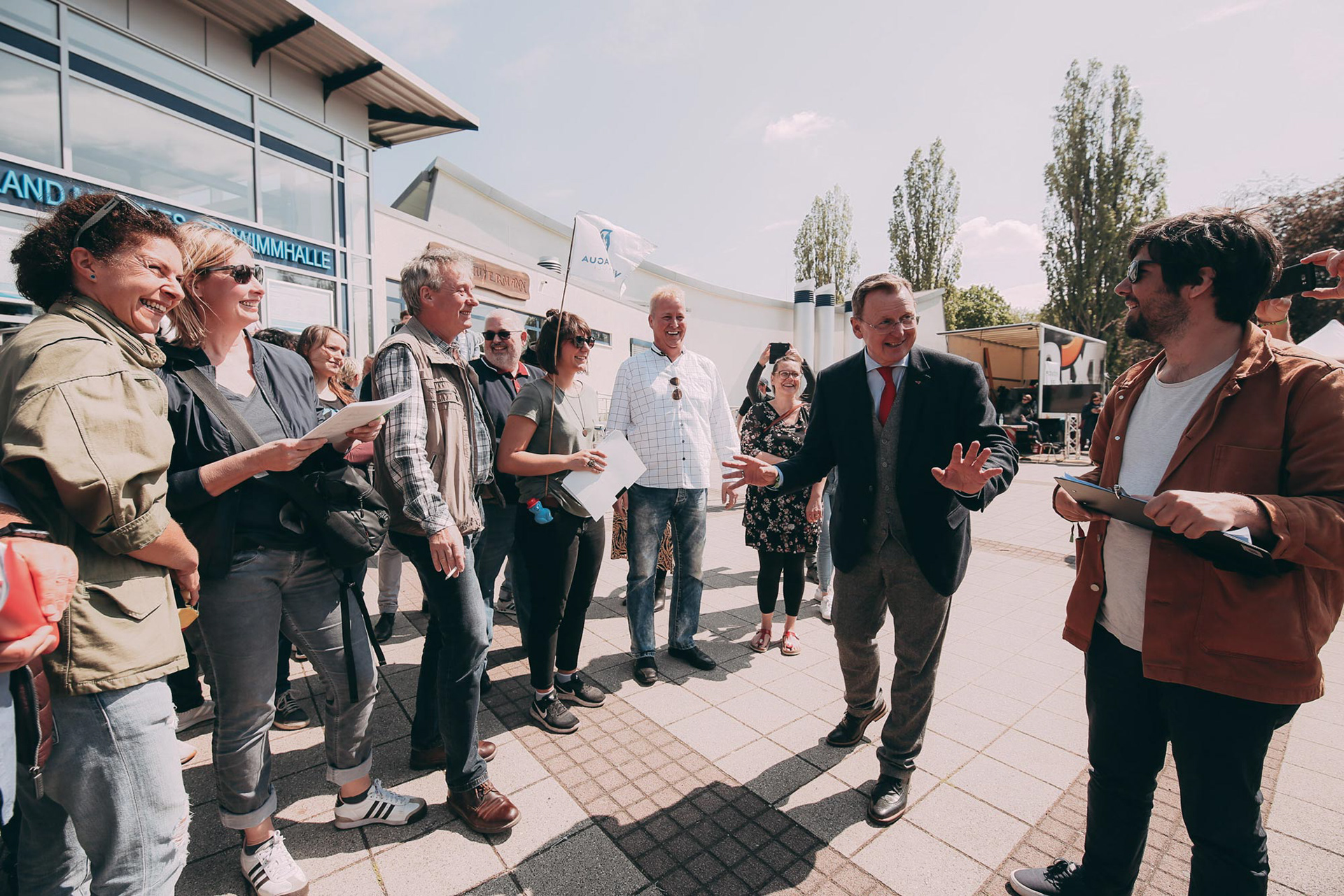 zusammenstehen Erfurt 2019
