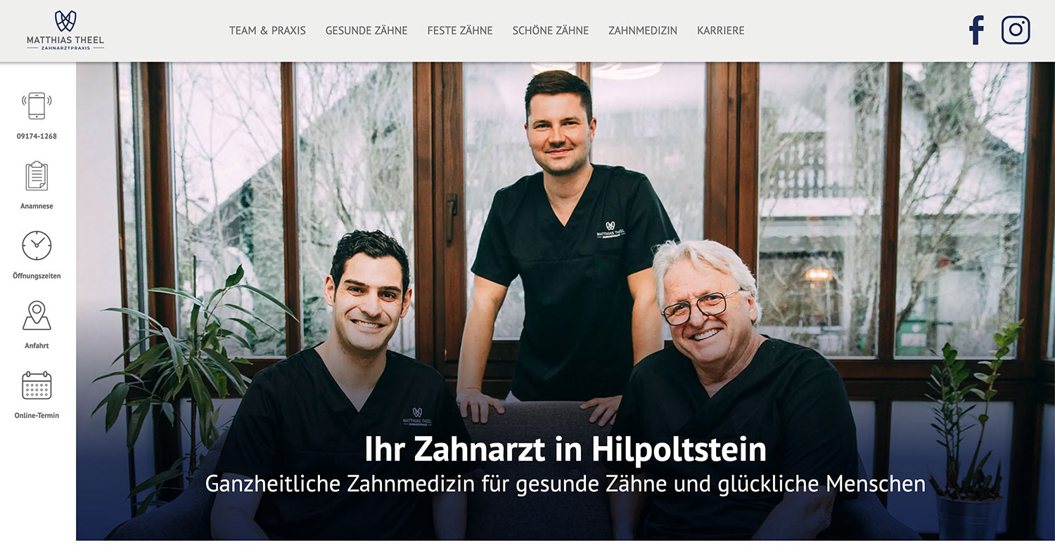 Praxisfotografie für die Praxis Theel in Hilpoltstein
