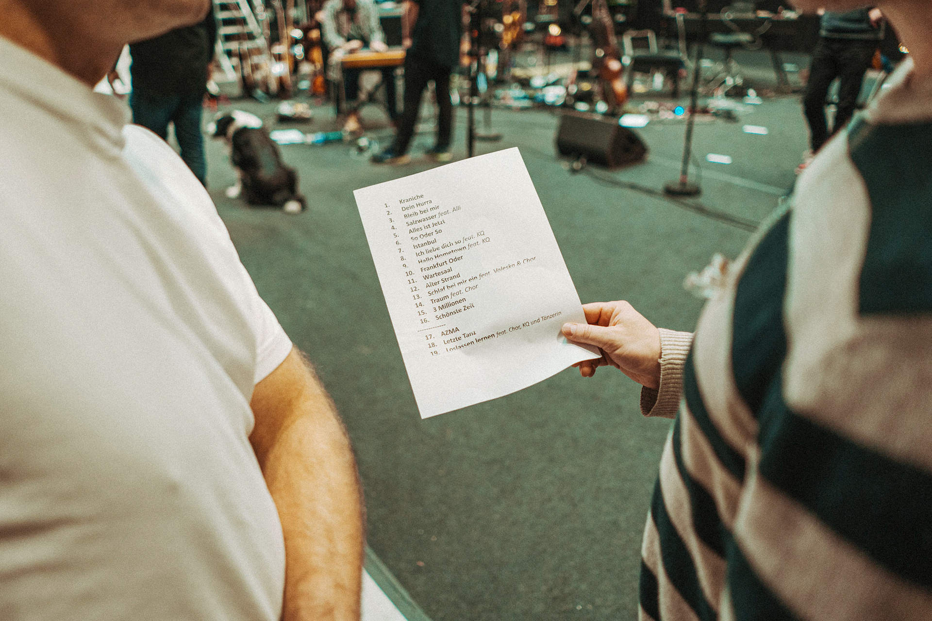 Bosse - Proben Albumrelease Übers Träumen