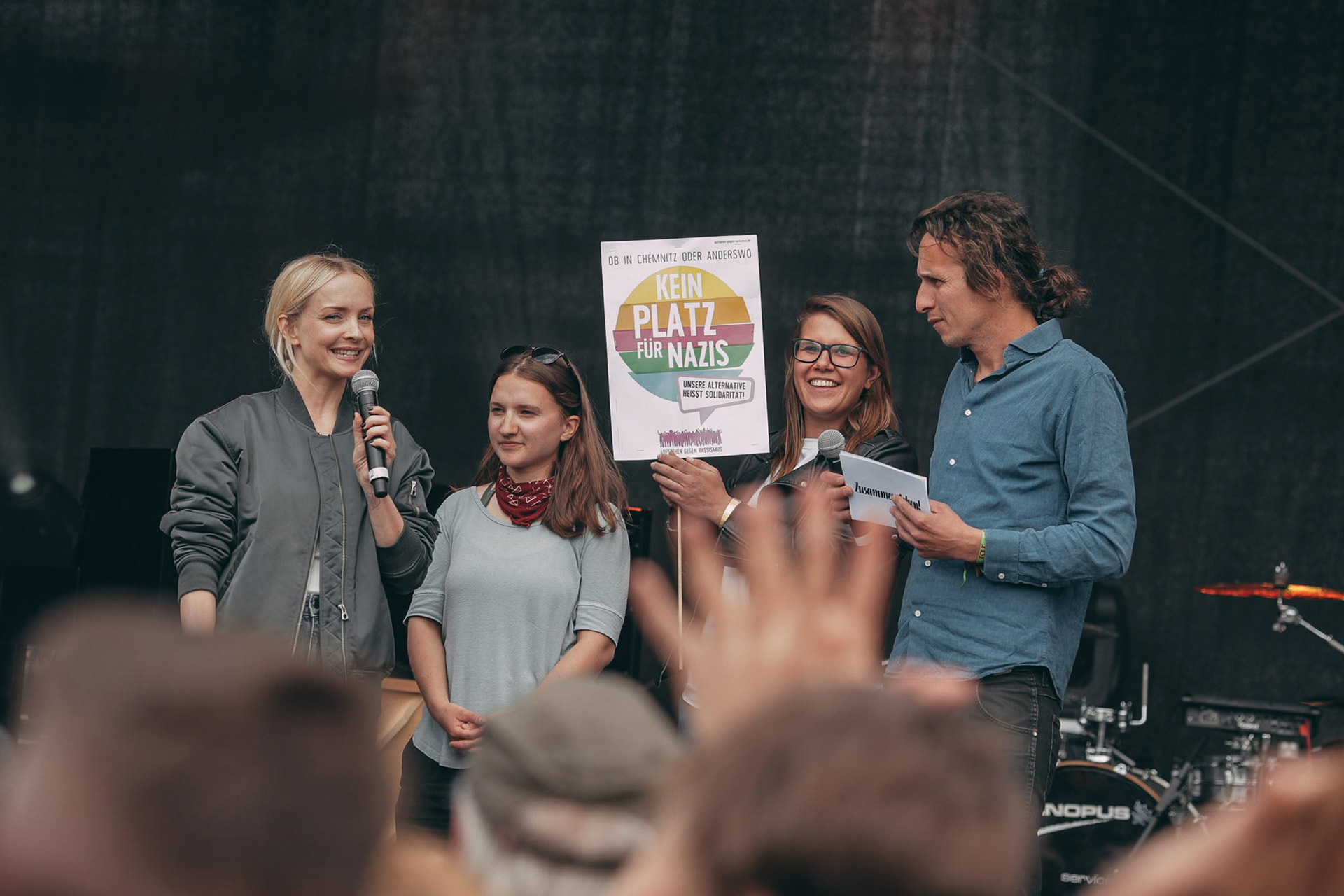 zusammenstehen Erfurt 2019