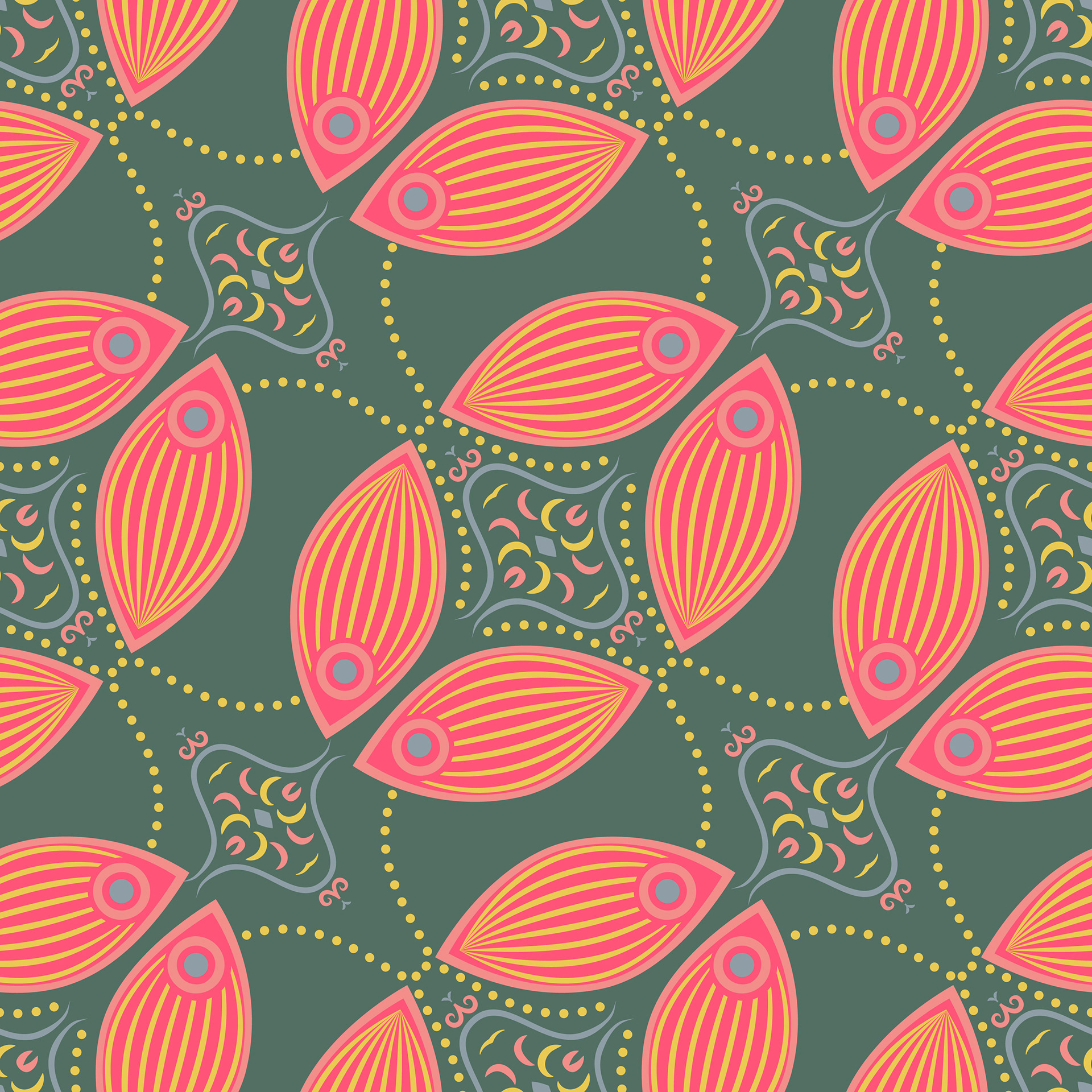 Modern Floral Abstract