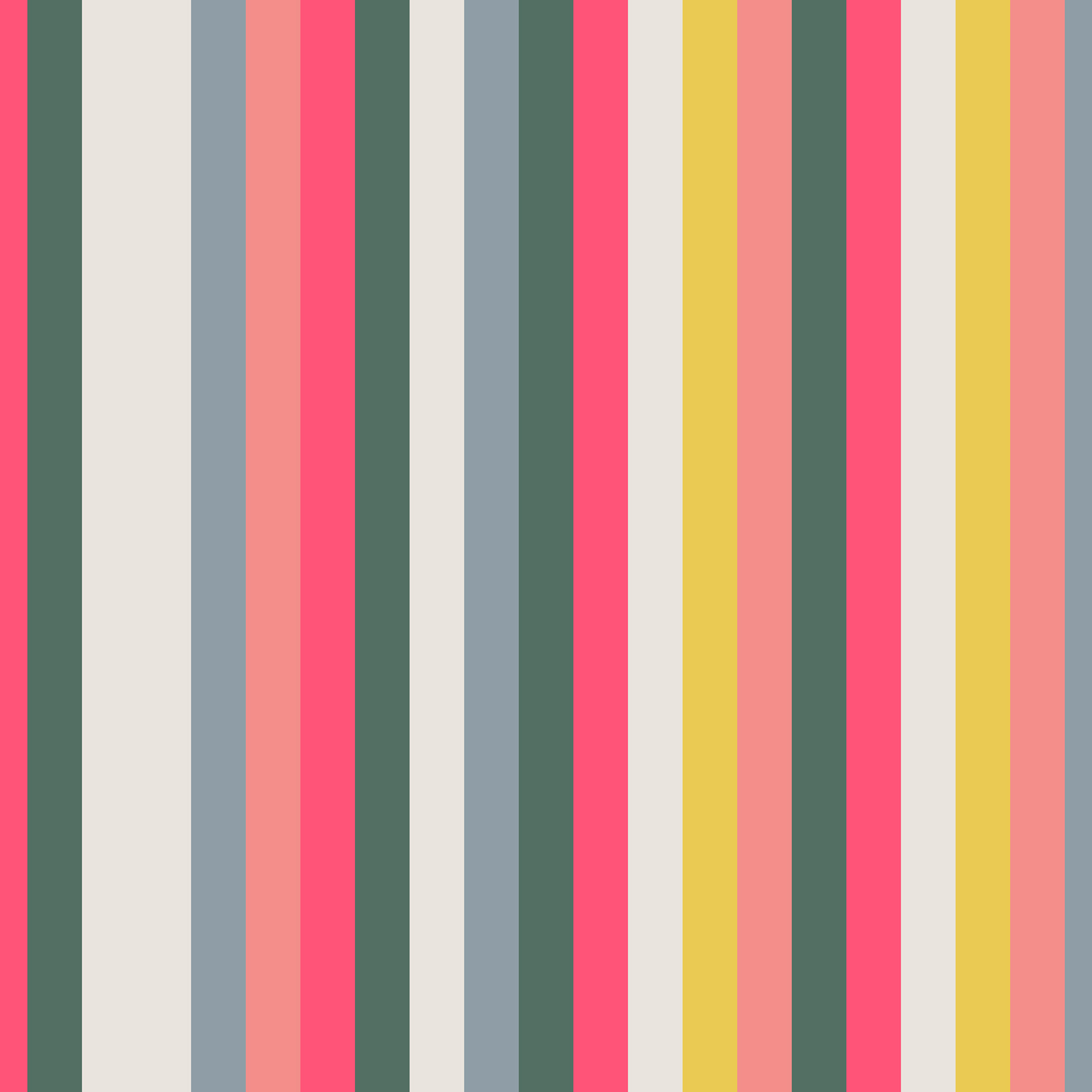 Retro Vertical Stripes