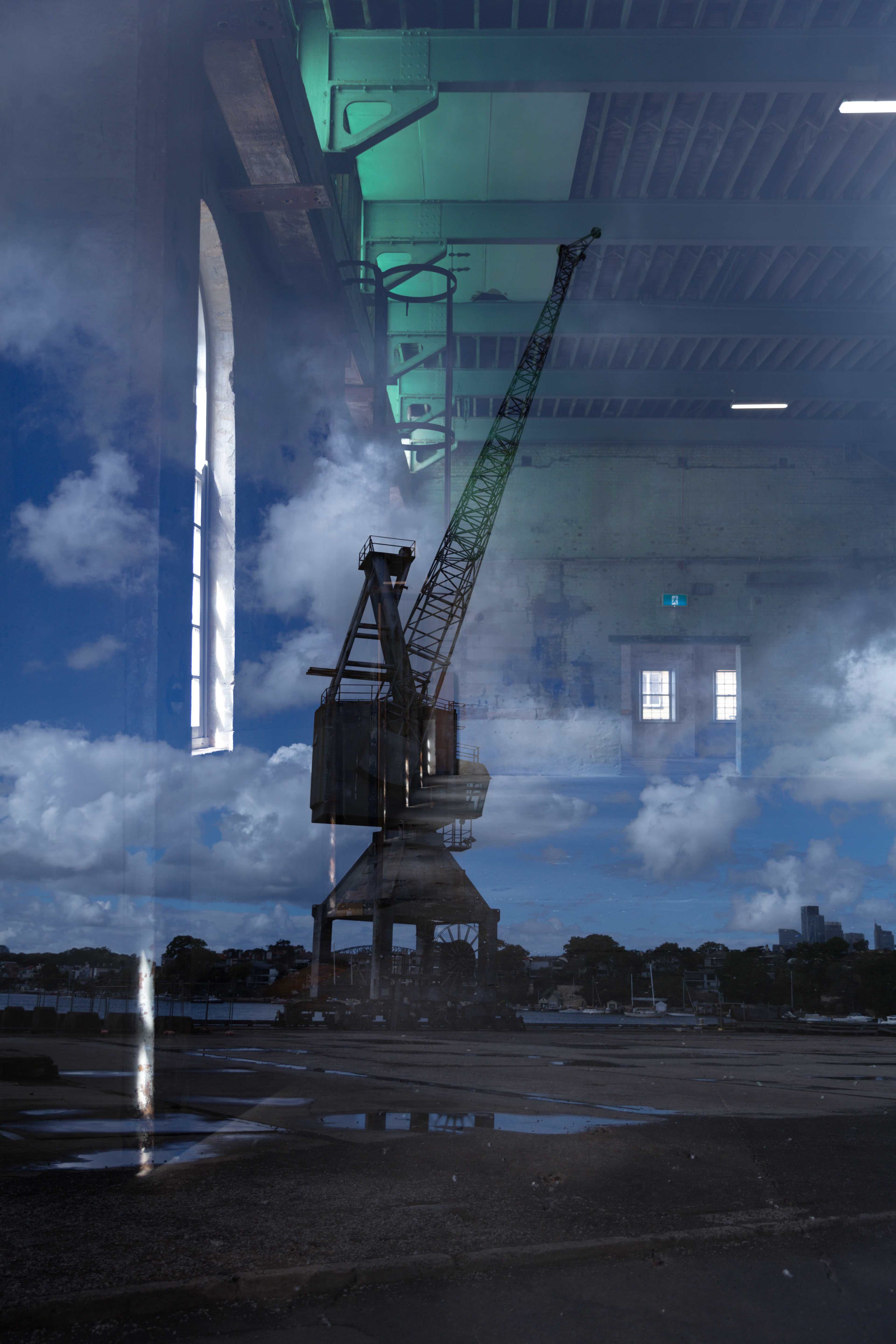 Playing with double exposure