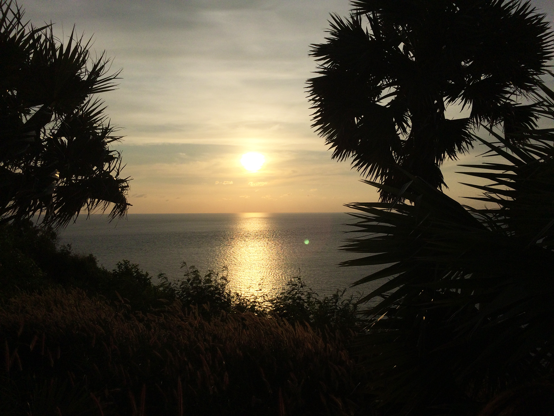 Sunset in Phuket. Thailand