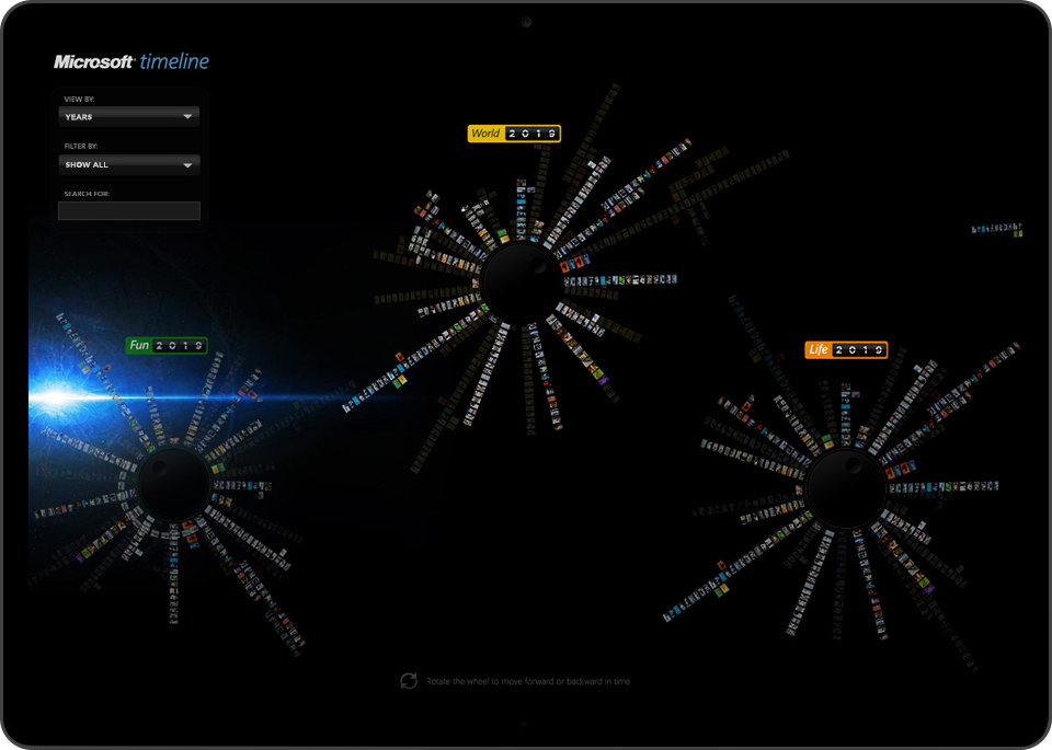 Microsoft Timeline App