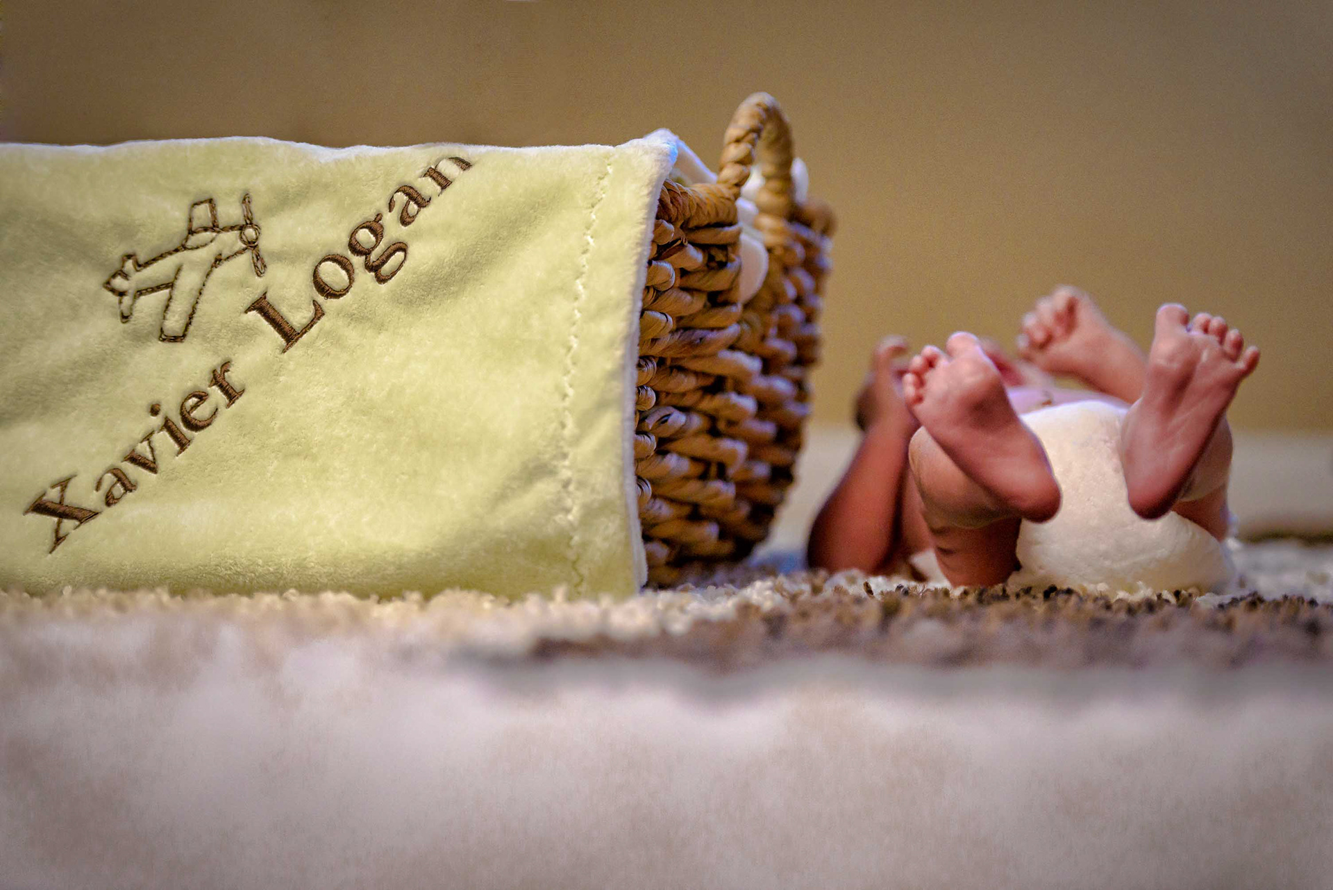 Look at my cute feet!