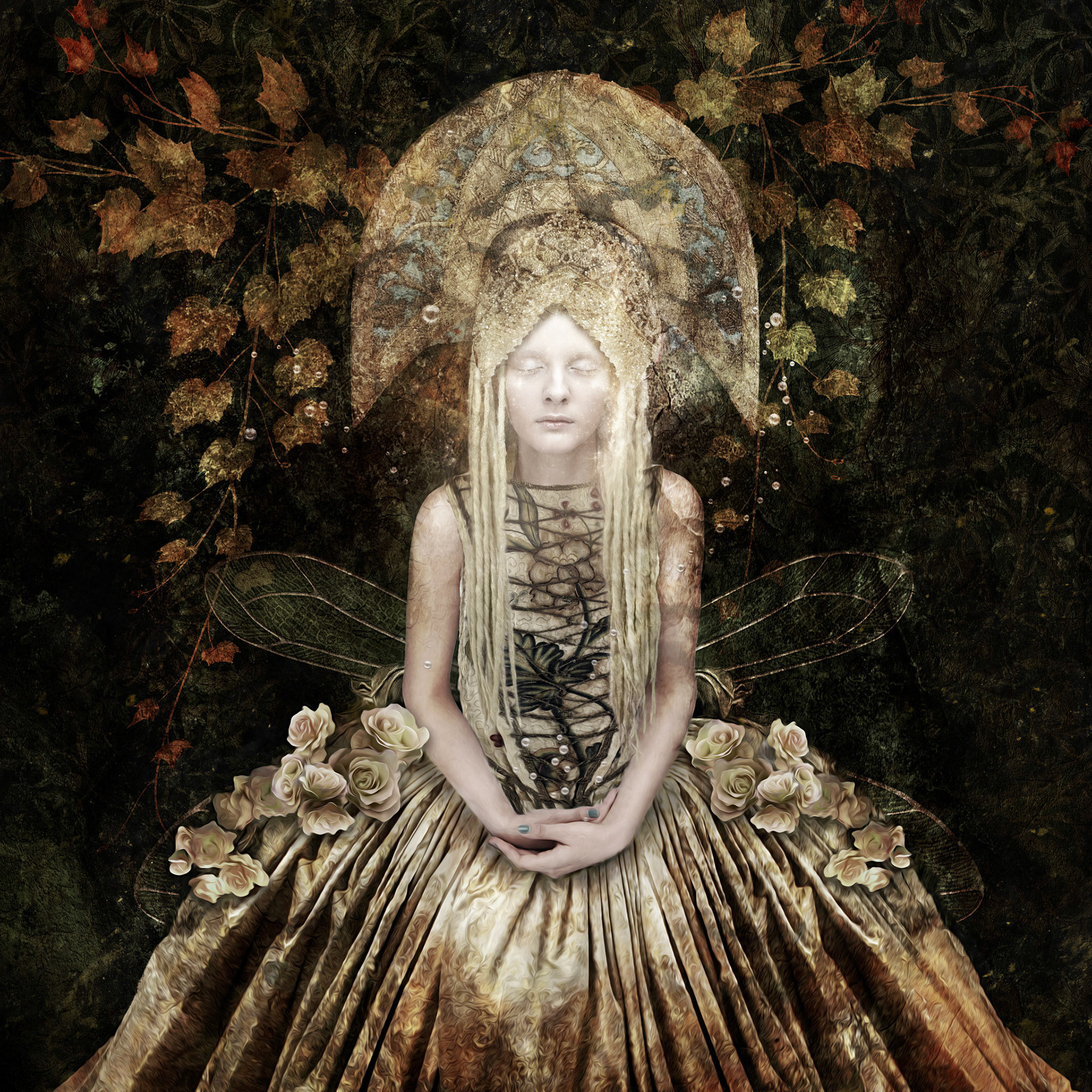 La dame des feuilles d'or