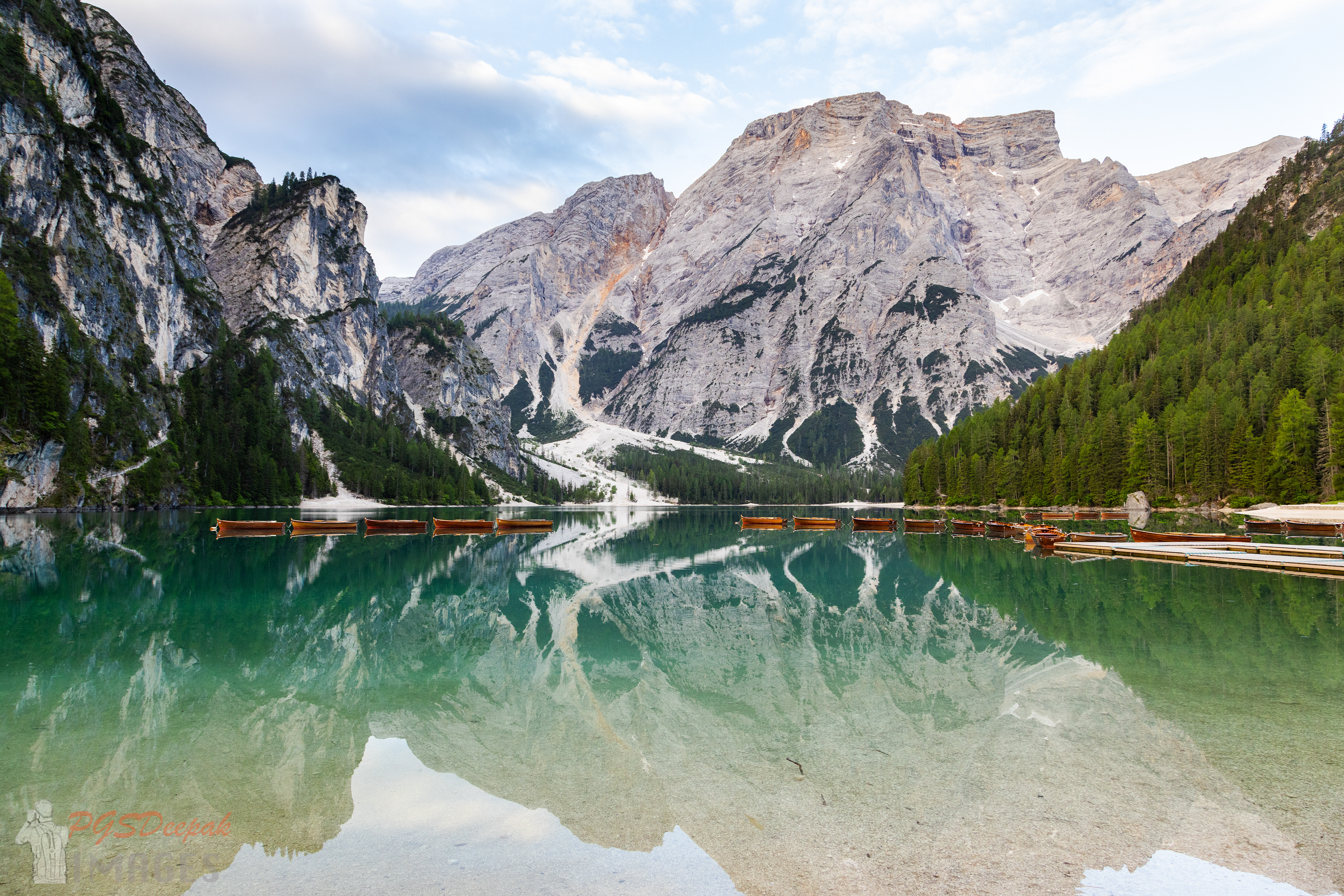 Lago Di Braies, Dolomites