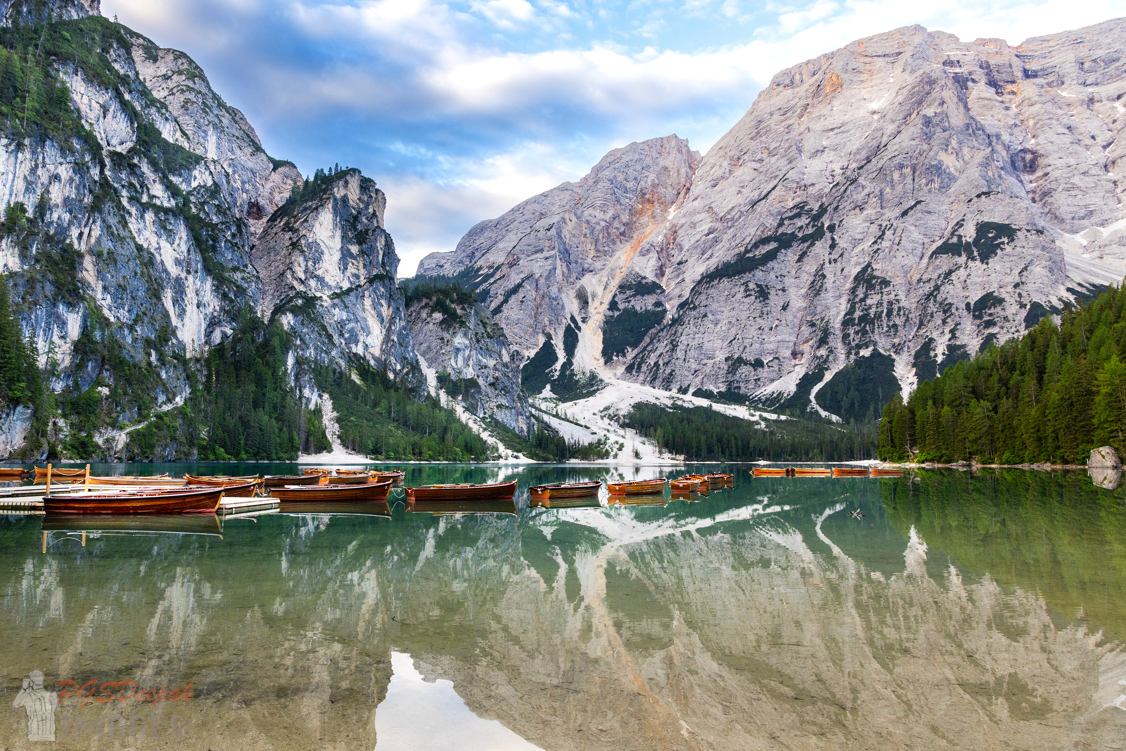 Lago Di Braies, Dolomites