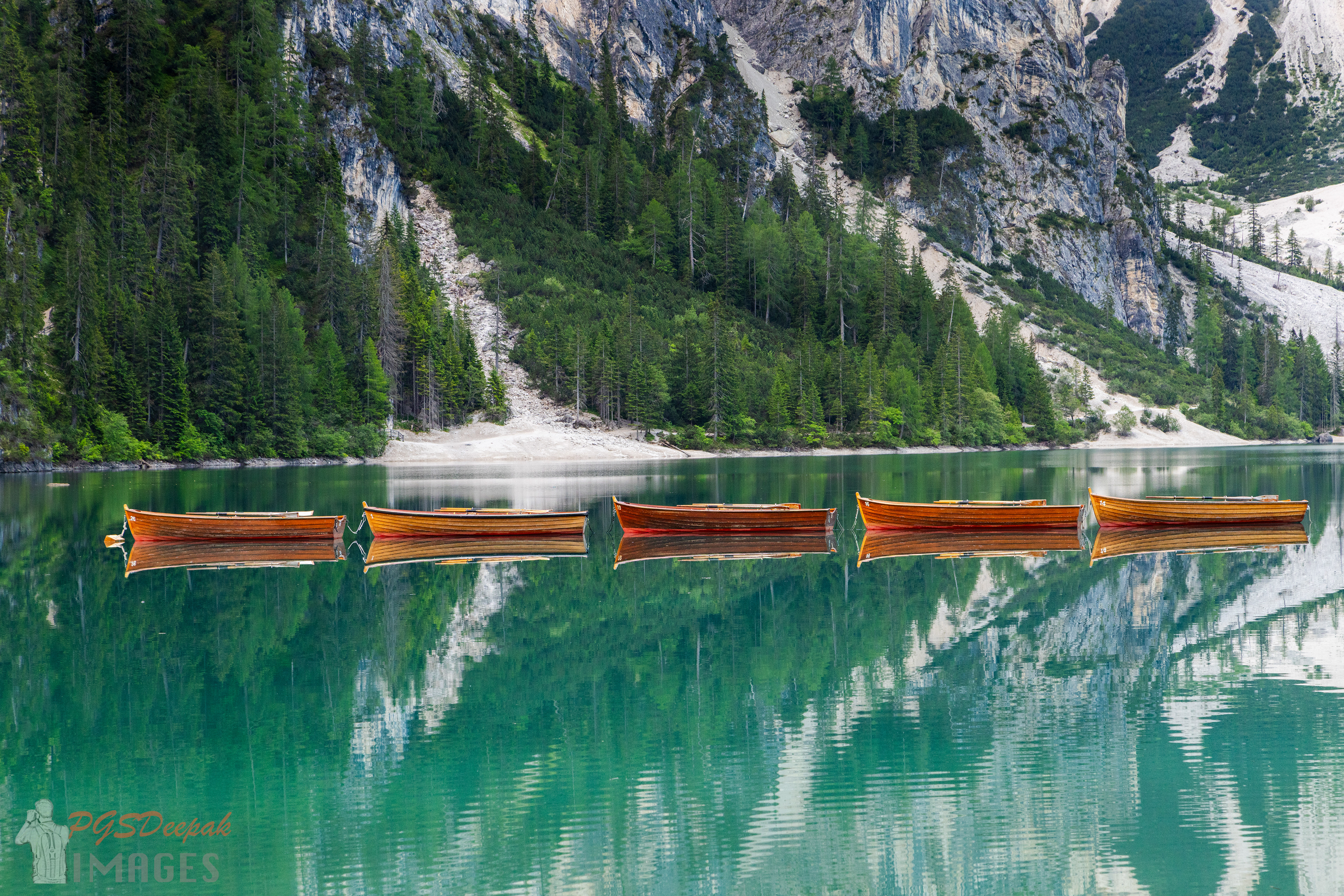 Lago Di Braies, Dolomites