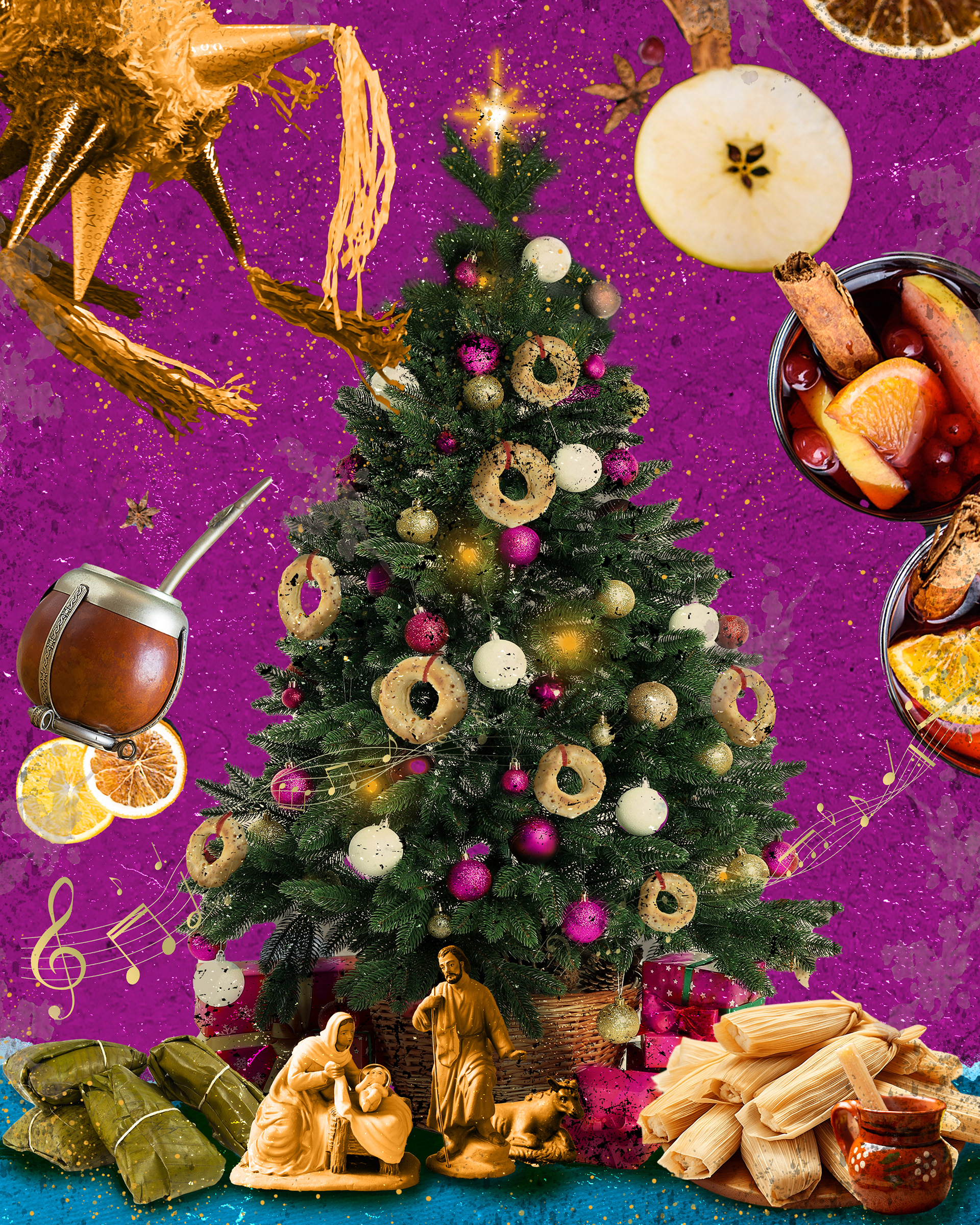 LA Times. For article "Celebrating Navidad and Año Nuevo Part 1: Holiday traditions across Latin America"