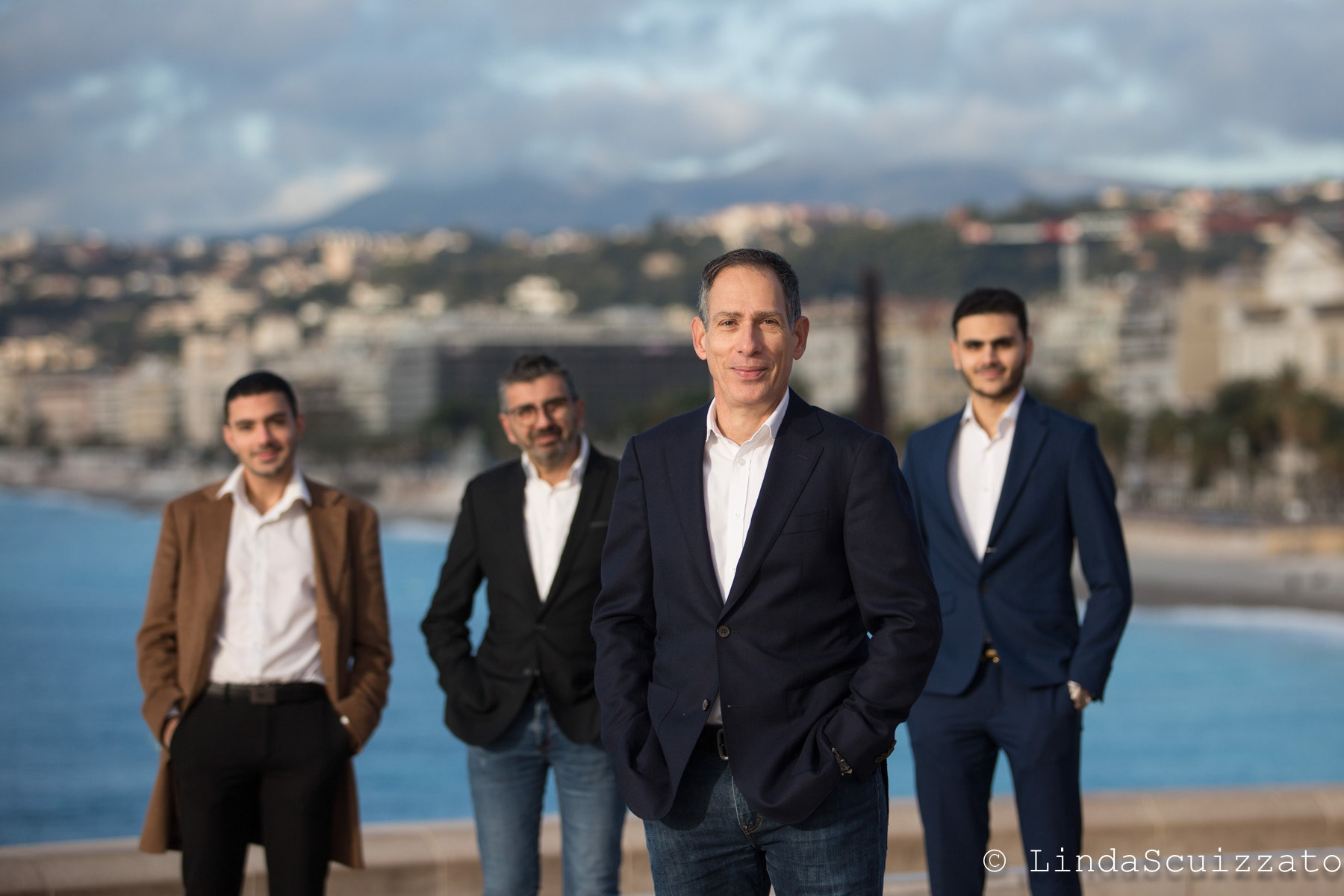 Fabricio Carminati the owner with his team