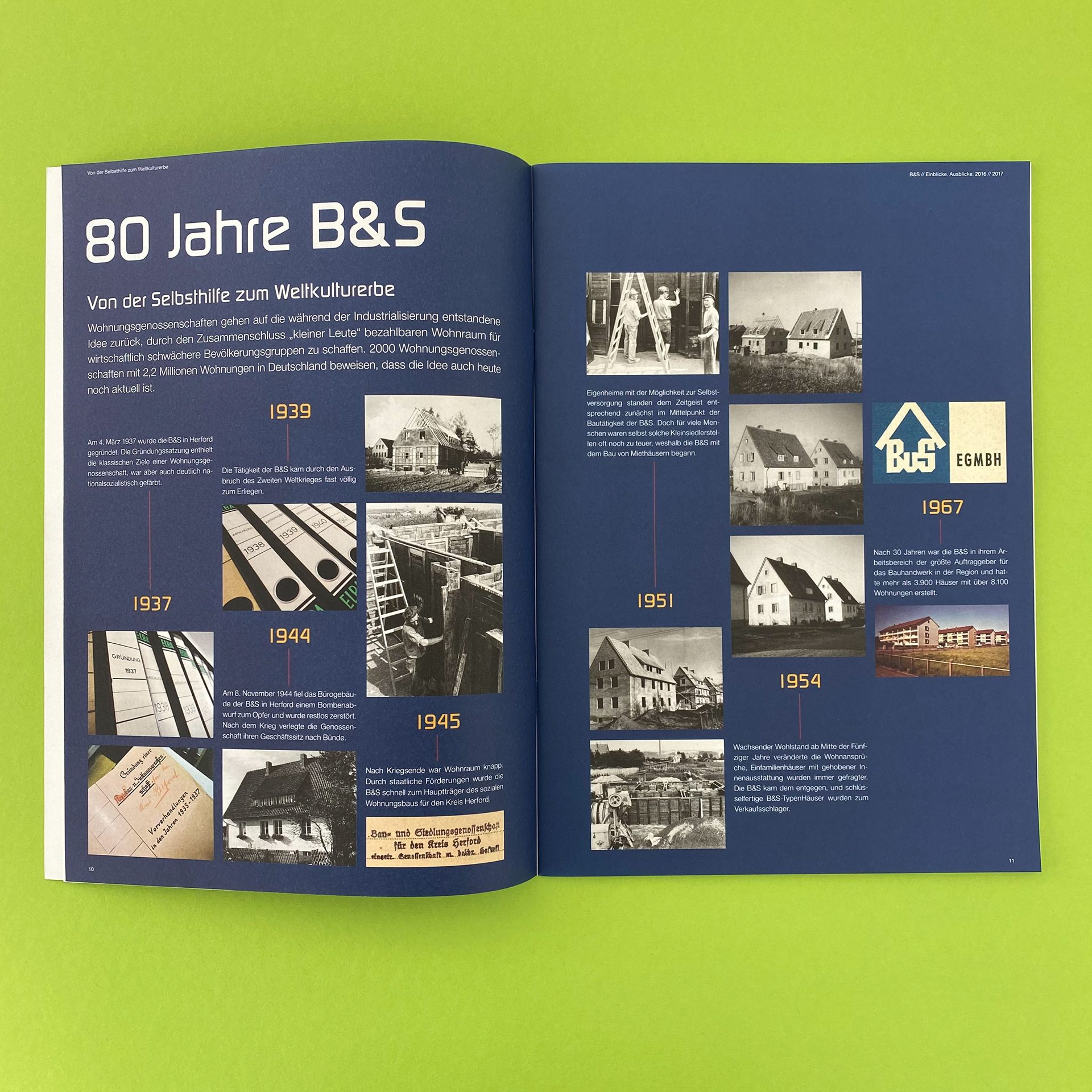 Geschäftsbericht und Jahrbuch